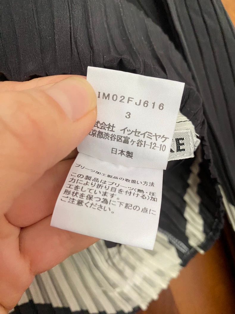 Issey Miyake Issey Miyake size:3 Black and white patterned pleated long Size M / US 6-8 / IT 42-44 - 3 Thumbnail