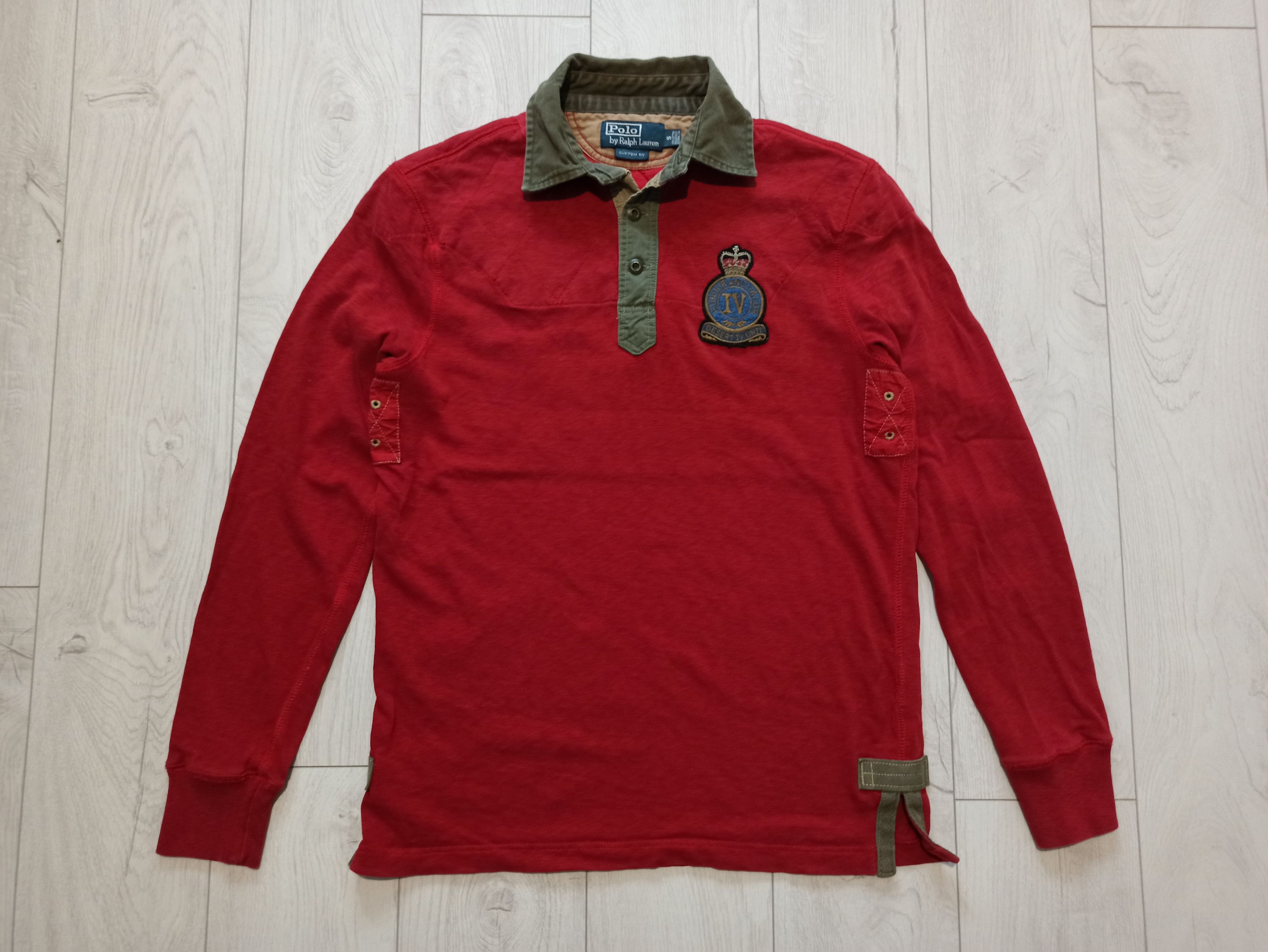 Polo Ralph Lauren × Vintage Polo Ralph Lauren military long sleeve shirt Size US S / EU 44-46 / 1 - 2 Thumbnail