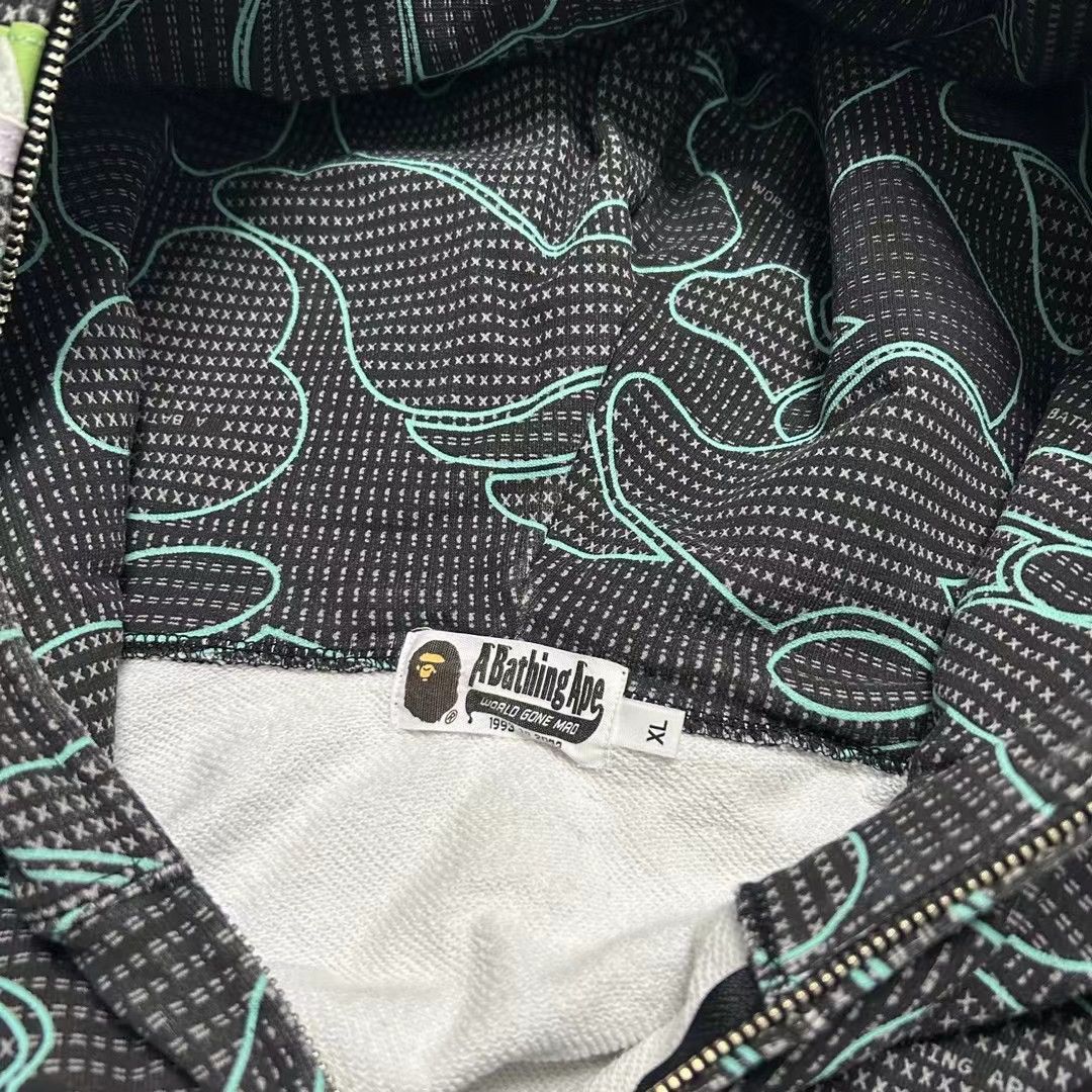 Bape LIMITED SHARK FULL ZIP HOODIE Size US XL / EU 56 / 4 - 5 Thumbnail