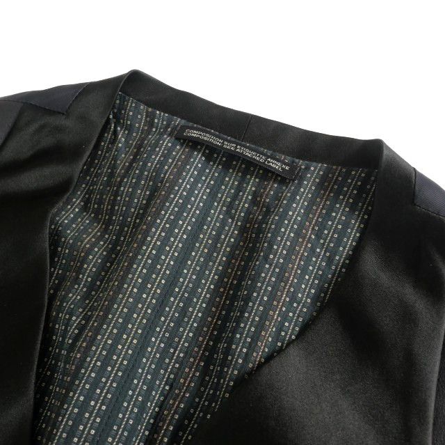 Yohji Yamamoto YOHJI YAMAMOTO POUR HOMME 22AW ANOTHER FABRIC VEST Size US M / EU 48-50 / 2 - 4 Thumbnail
