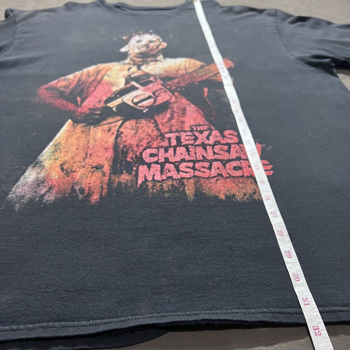 Expert Horror Y2K The Texas Chain Saw Massacre Movie Tee 2XL Faded Size US XXL / EU 58 / 5 - 15 Thumbnail
