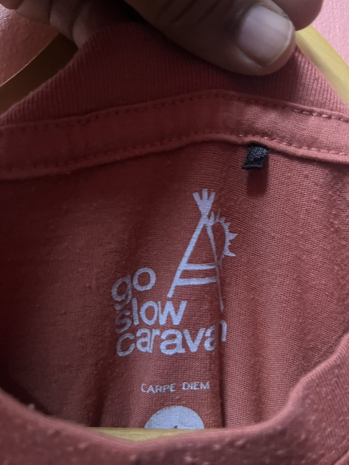 Other × go slow caravan GO SLOW CARAVAN TEE Size US S / EU 44-46 / 1 - 5 Thumbnail