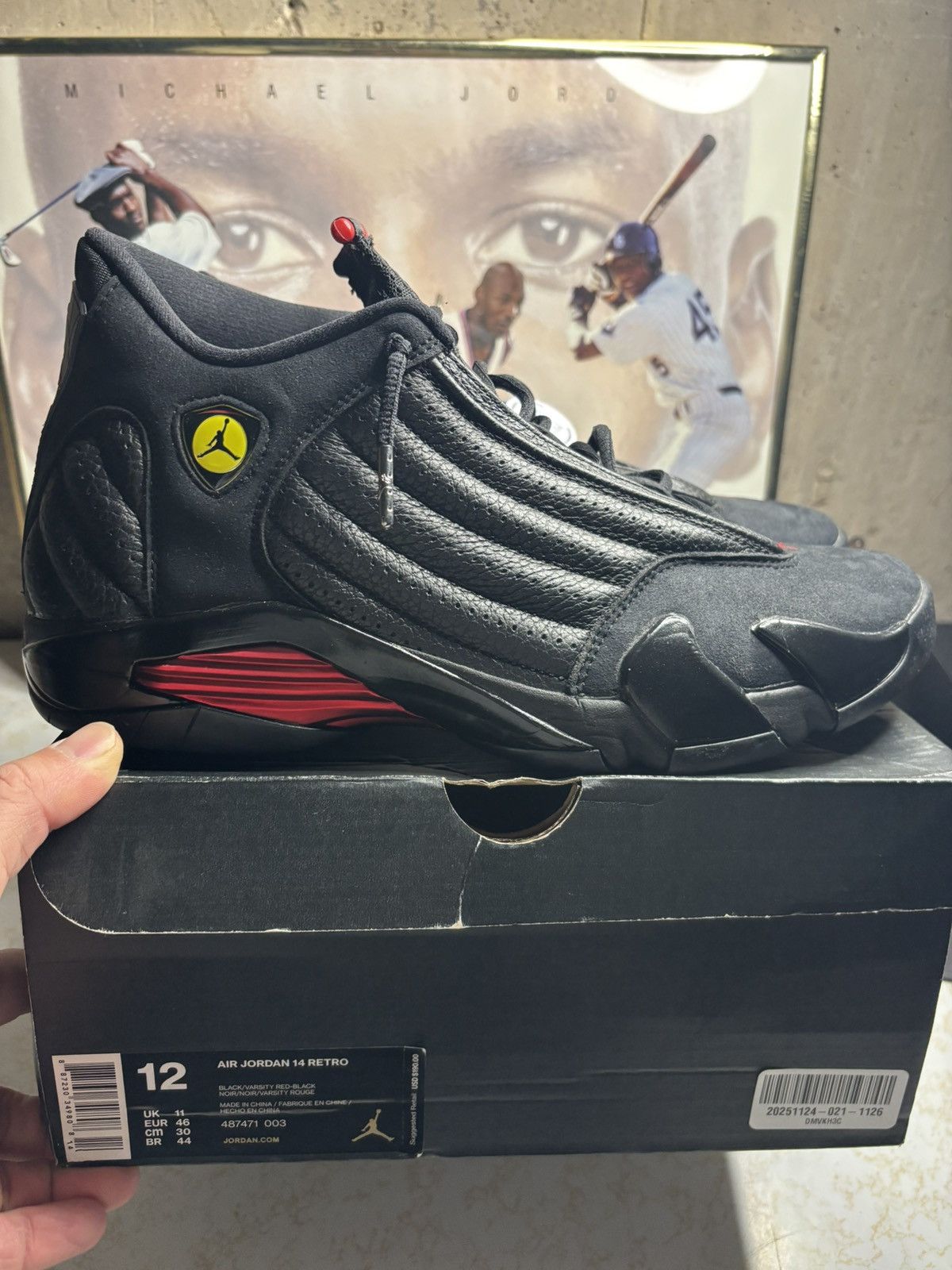 Jordan Brand Jordan Retro 14 ‘last shot’ Size US 12 / EU 45 - 1 Thumbnail