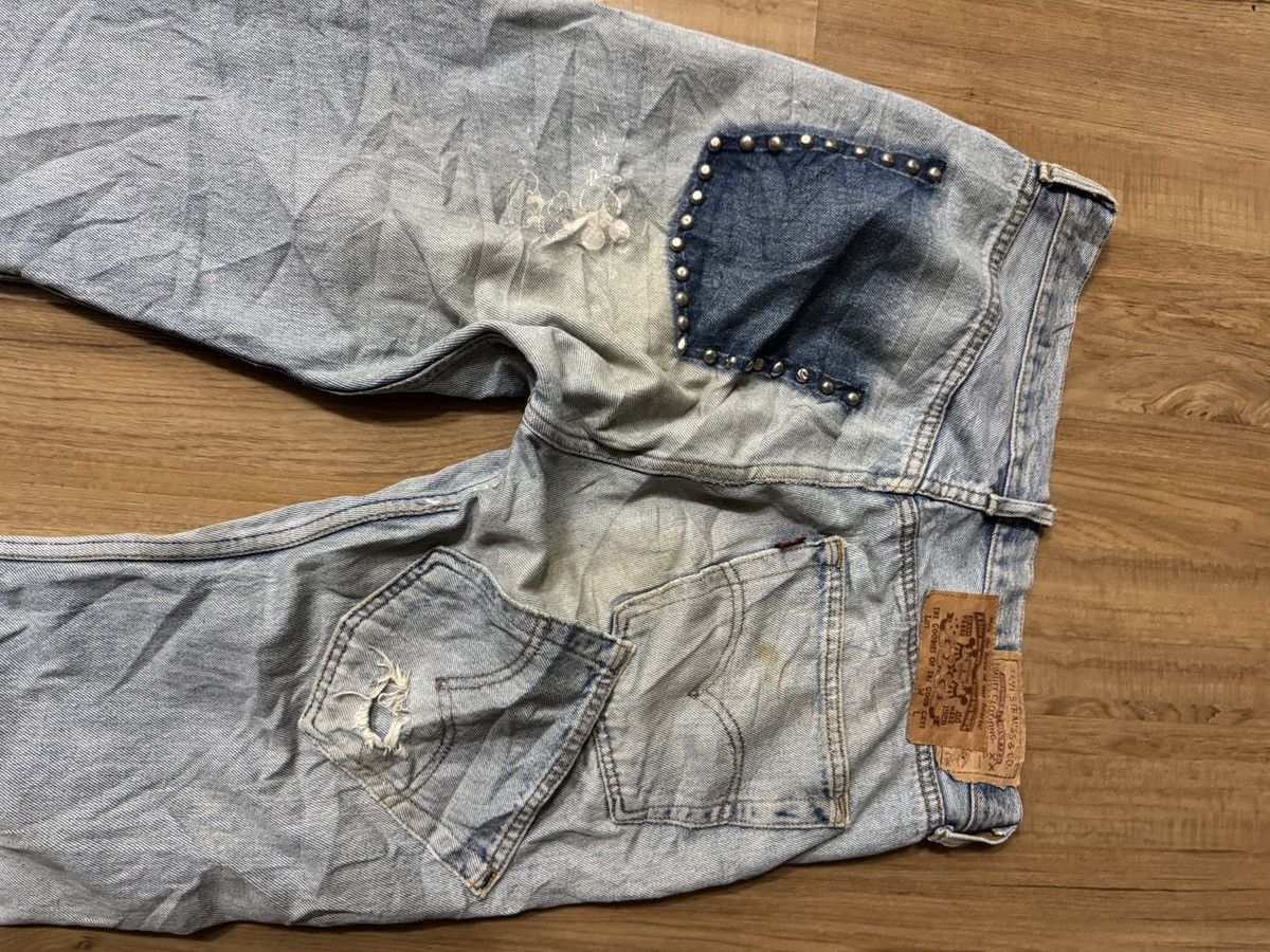 Levi's × Levi's Made & Crafted RARE! Vintage Levis 501 x DISNEY DEATH VALLEY custom Jeans Size US 32 / EU 48 - 5 Thumbnail