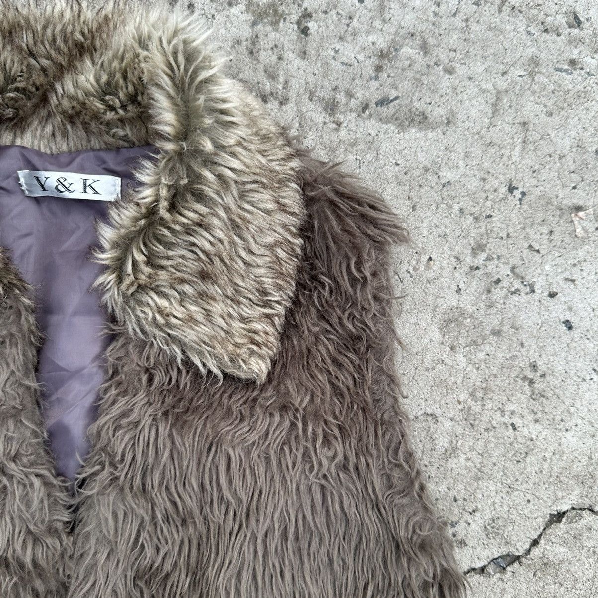 Number 288 Vintage Japanese Style Opium Faux Fur Vest Hype Trend Grunge Size M / US 6-8 / IT 42-44 - 4 Thumbnail