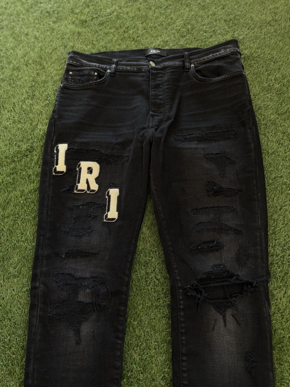 Amiri Amiri Black White Amiri Logo Size 36 CLEAN 🧼 Size US 36 / EU 52 - 5 Thumbnail
