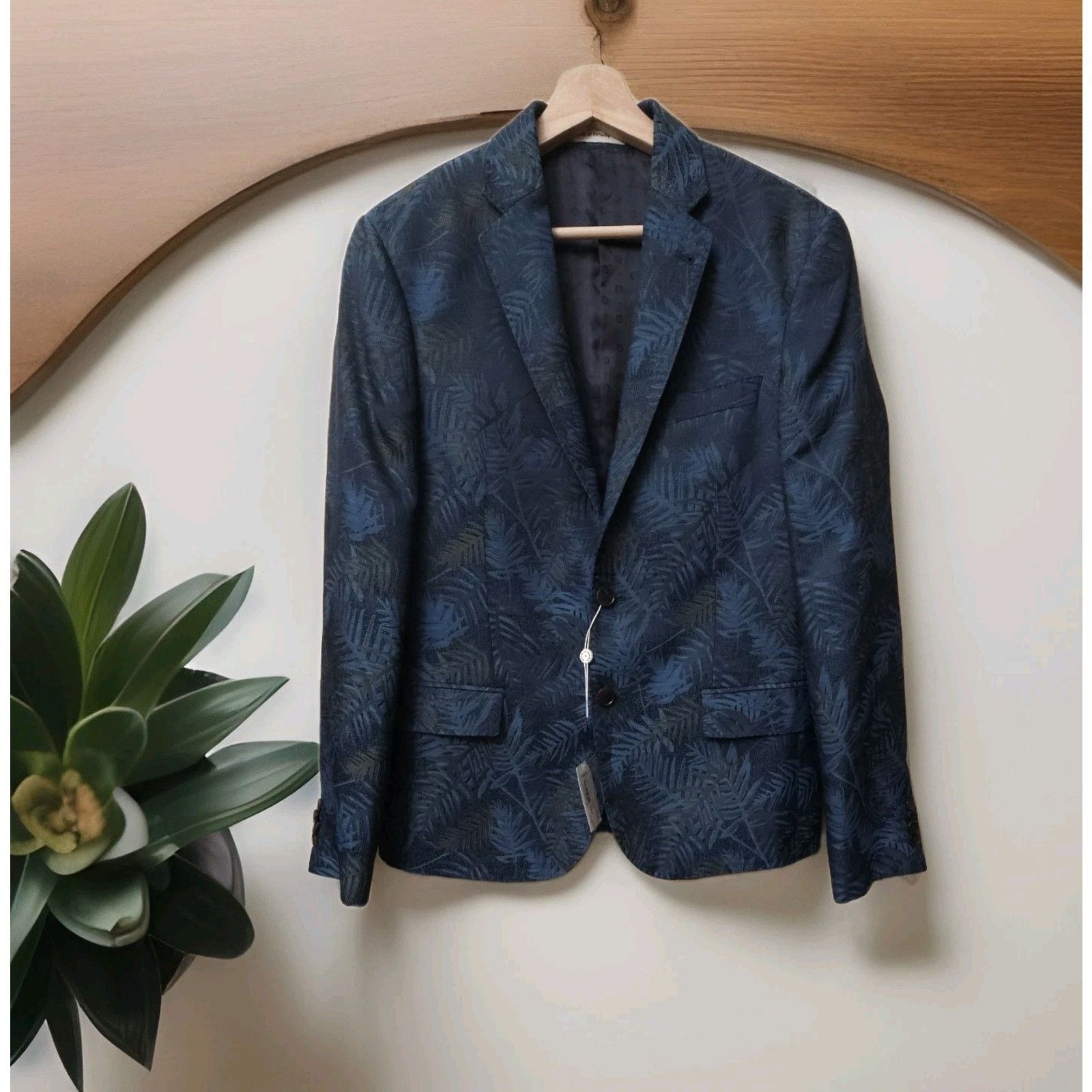 Moods of Norway MOODS of NORWAY Johannes Cocktail Blazer In Sky Sz 40 EU 50 Size US M / EU 48-50 / 2 - 5 Thumbnail