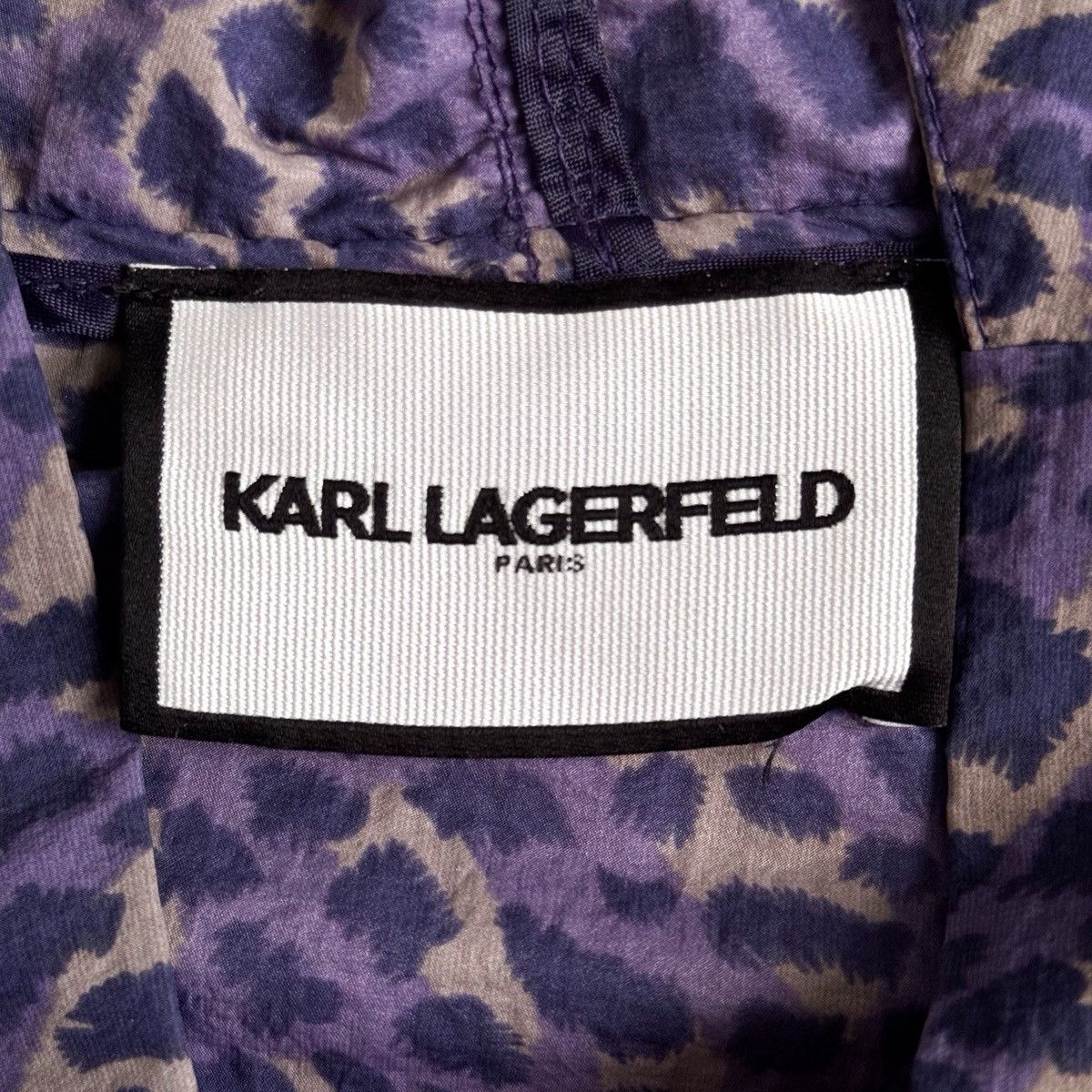 Karl Lagerfeld Karl Lagerfeld Leopard Purple Jacket Size US XL / EU 56 / 4 - 5 Thumbnail