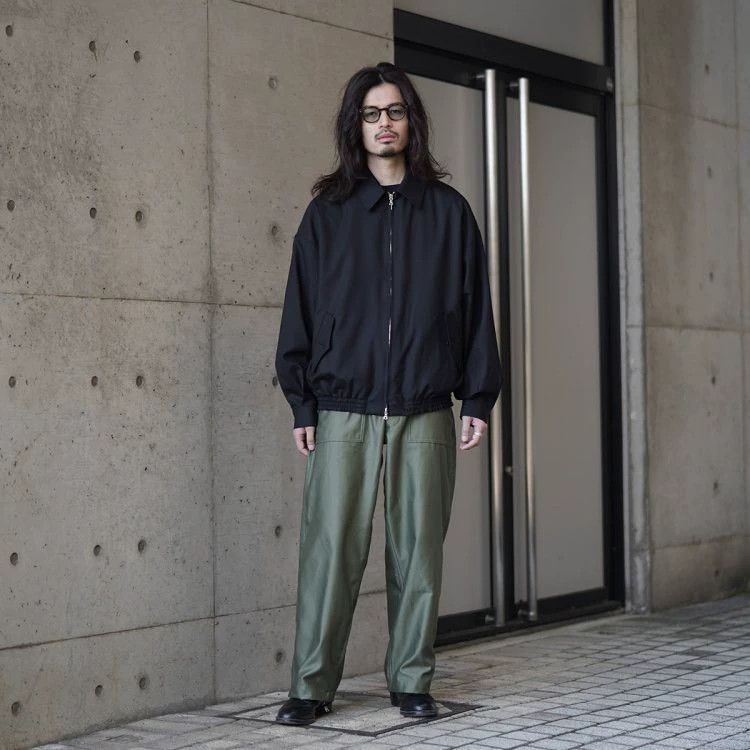 Markaware MARKAWARE Organic Wool Tropical Wide Sports Jacket Black 1 Size US S / EU 44-46 / 1 - 5 Thumbnail