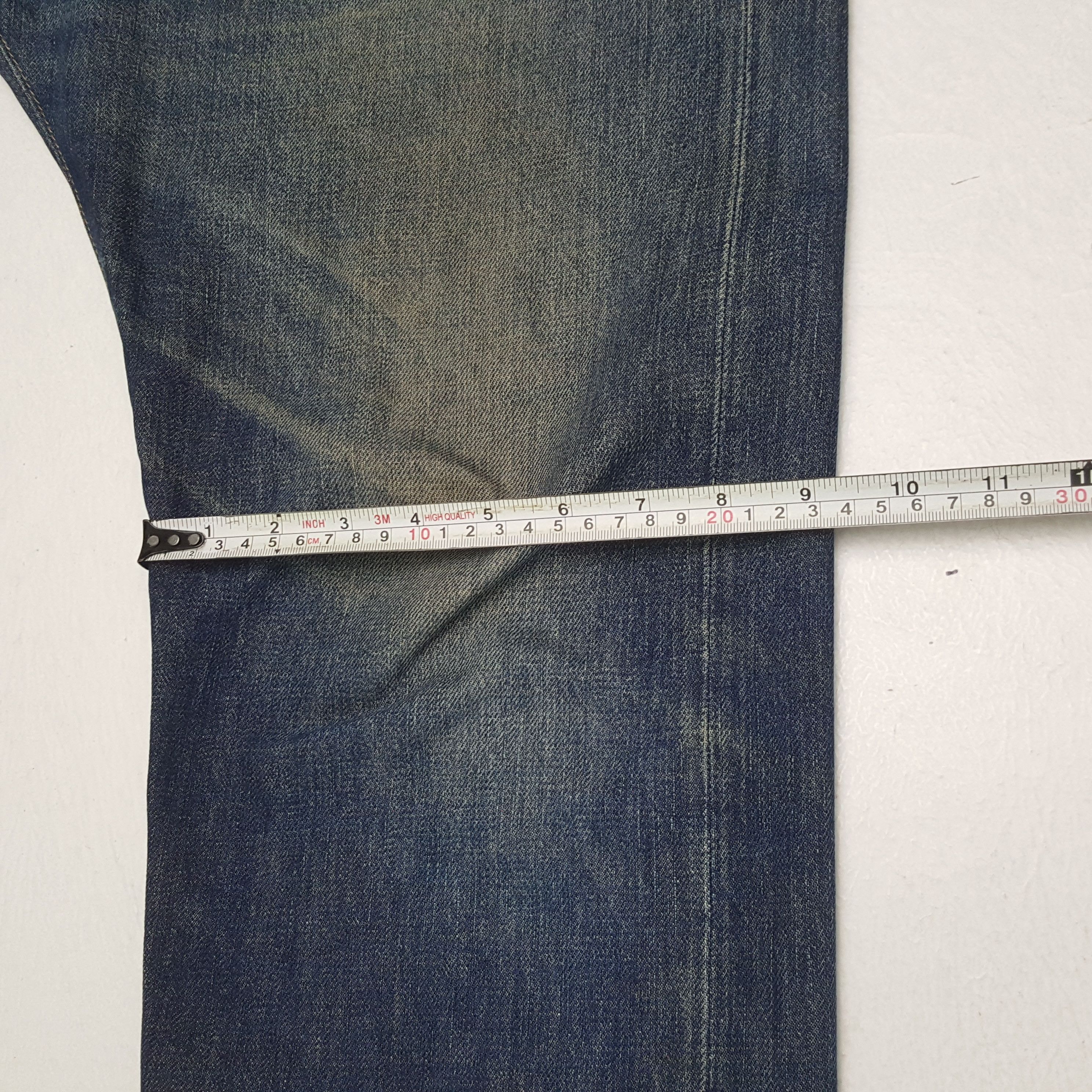 Japanese Brand × Vintage EVISU Japanese Brand Fashion Style Custom Daicock Jeans Size US 35 - 10 Thumbnail