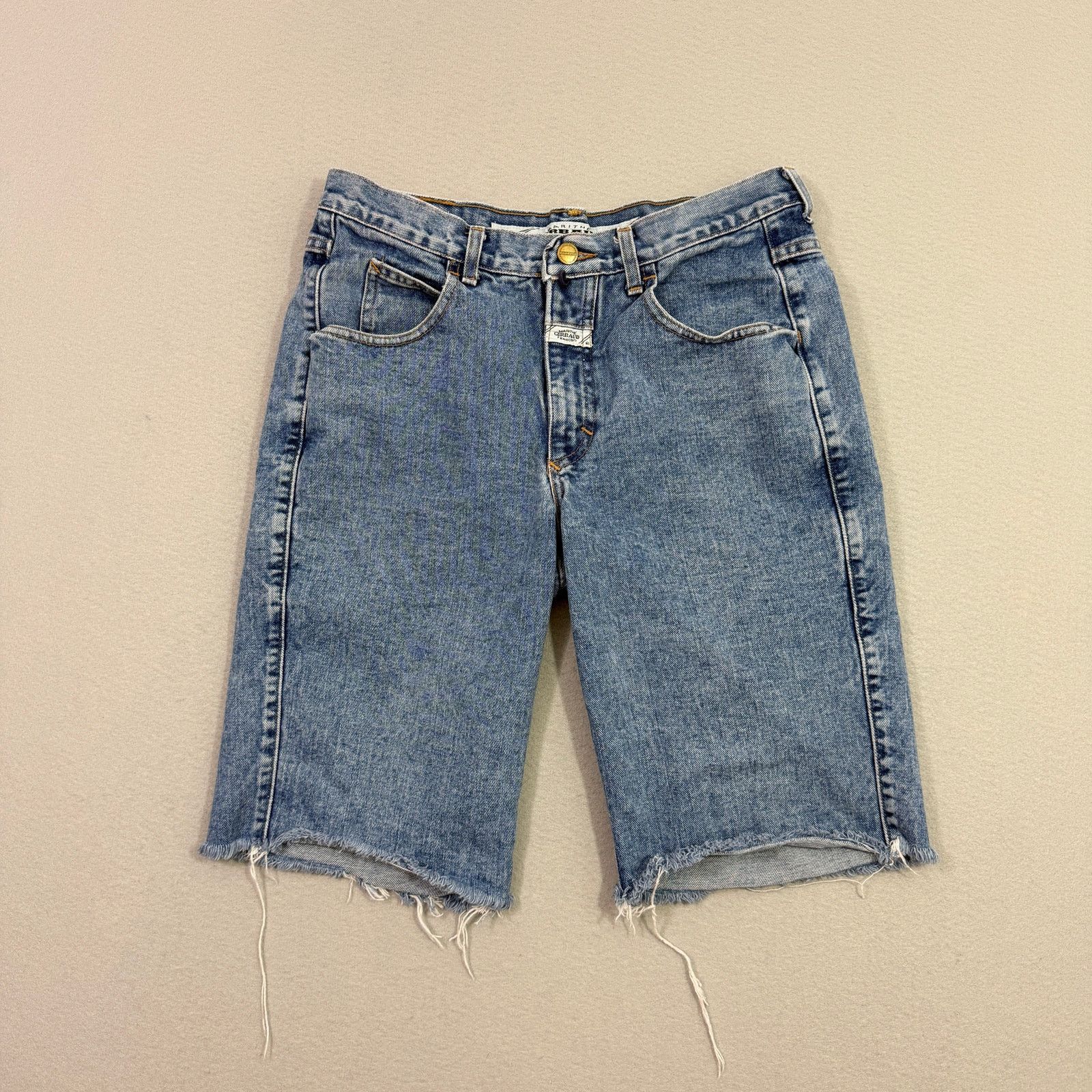 Marithe + Francois Girbaud Vintage Marithe Francois Girbaud Jean Shorts 31 12" Inseam Size US 31 - 1 Thumbnail