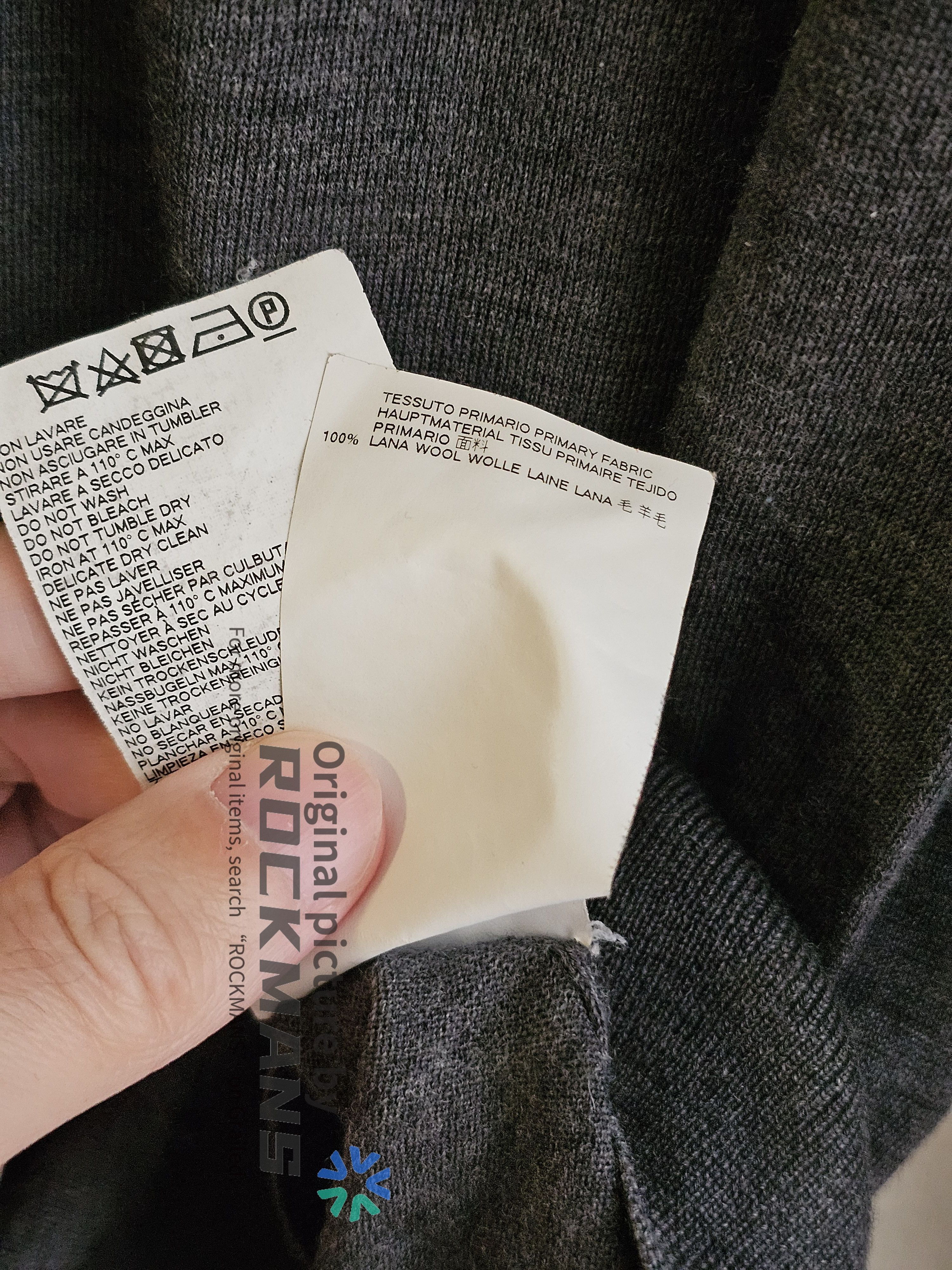 Dsquared2 DSQUARED2 Wool Sweater Size L (fits like M) Size US L / EU 52-54 / 3 - 6 Thumbnail