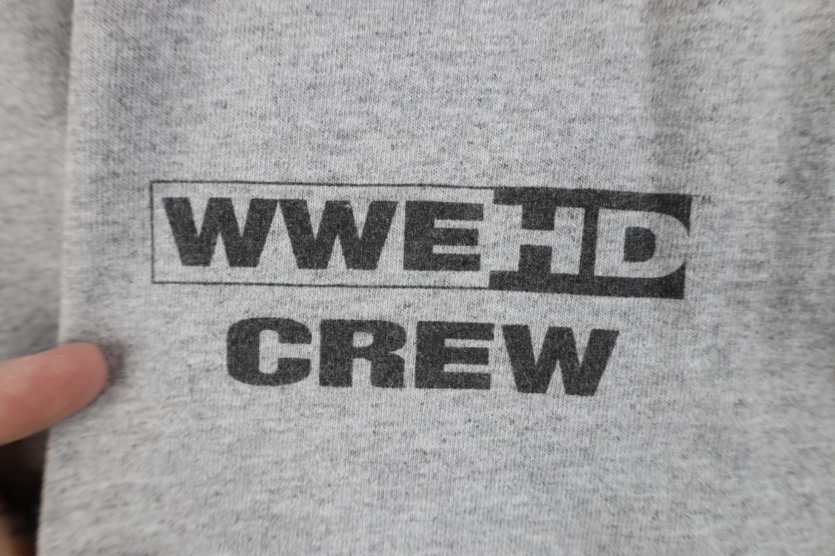 Vintage Vintage Y2K 2011 WWE Wrestling Tour T-Shirt Heather Gray Size US L / EU 52-54 / 3 - 6 Thumbnail