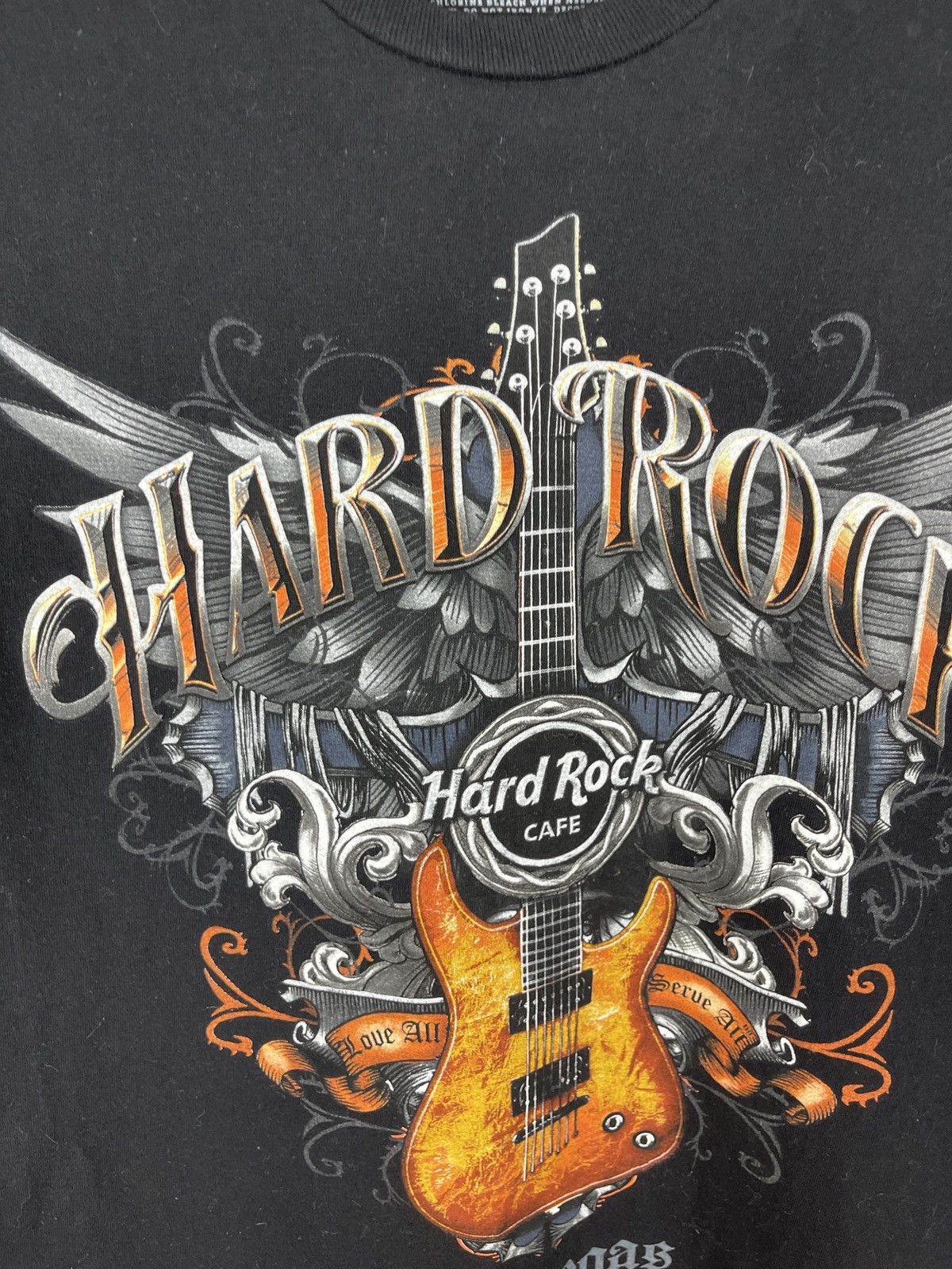 Band Tees Hard Rock Cafe / Las Vegas big logo T-Shirt Size US L / EU 52-54 / 3 - 5 Thumbnail