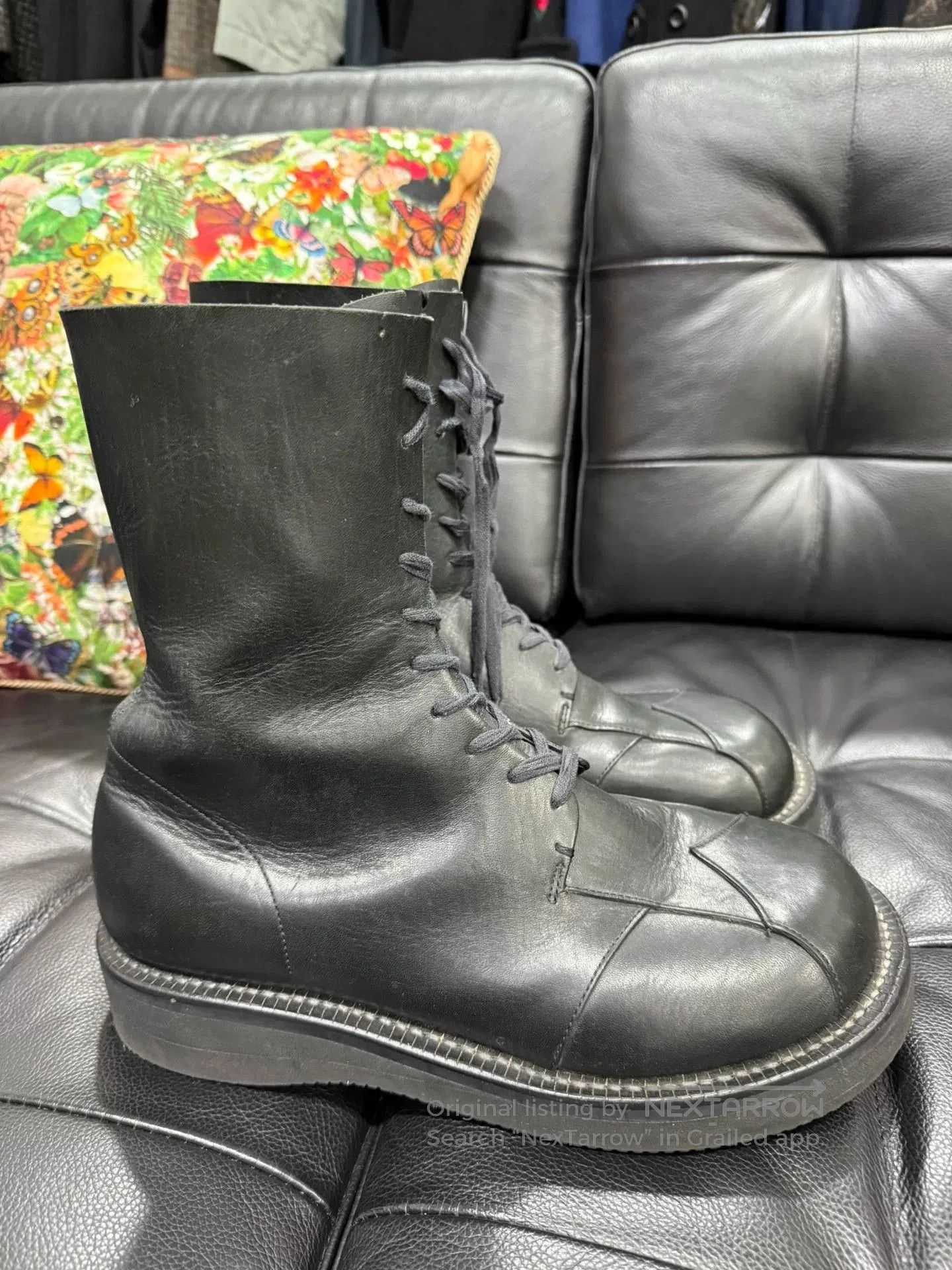 Comme des Garcons thick sole black boots for UK size 8. Size US 10 / EU 43 - 3 Thumbnail