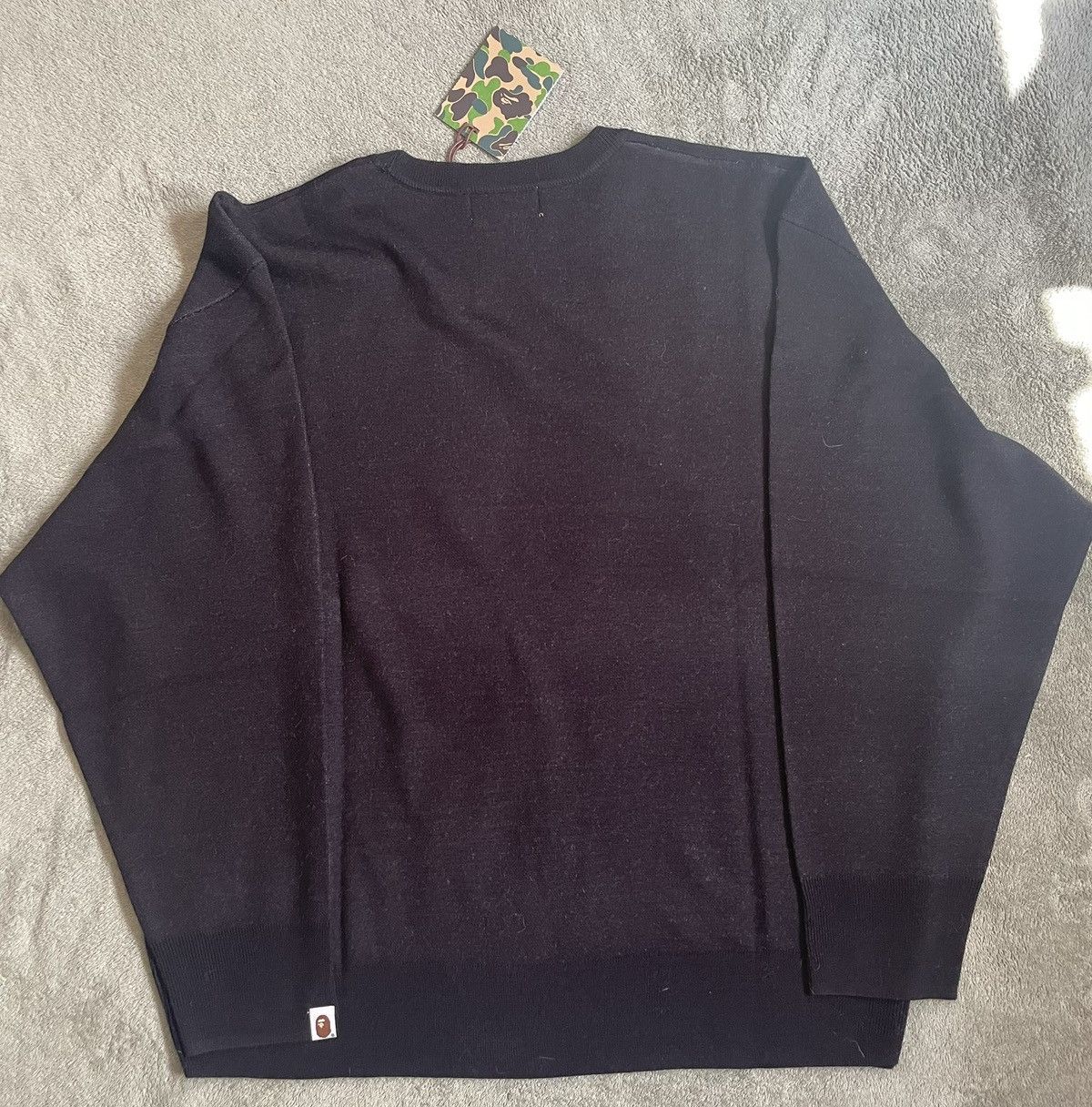Bape Ape Head Knit Sweater Size US L / EU 52-54 / 3 - 2 Thumbnail