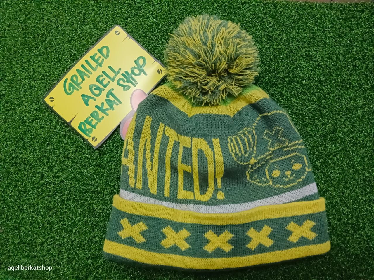 One Piece ONE PIECE Japan Anime #1 World Beanie Size ONE SIZE - 1 Thumbnail
