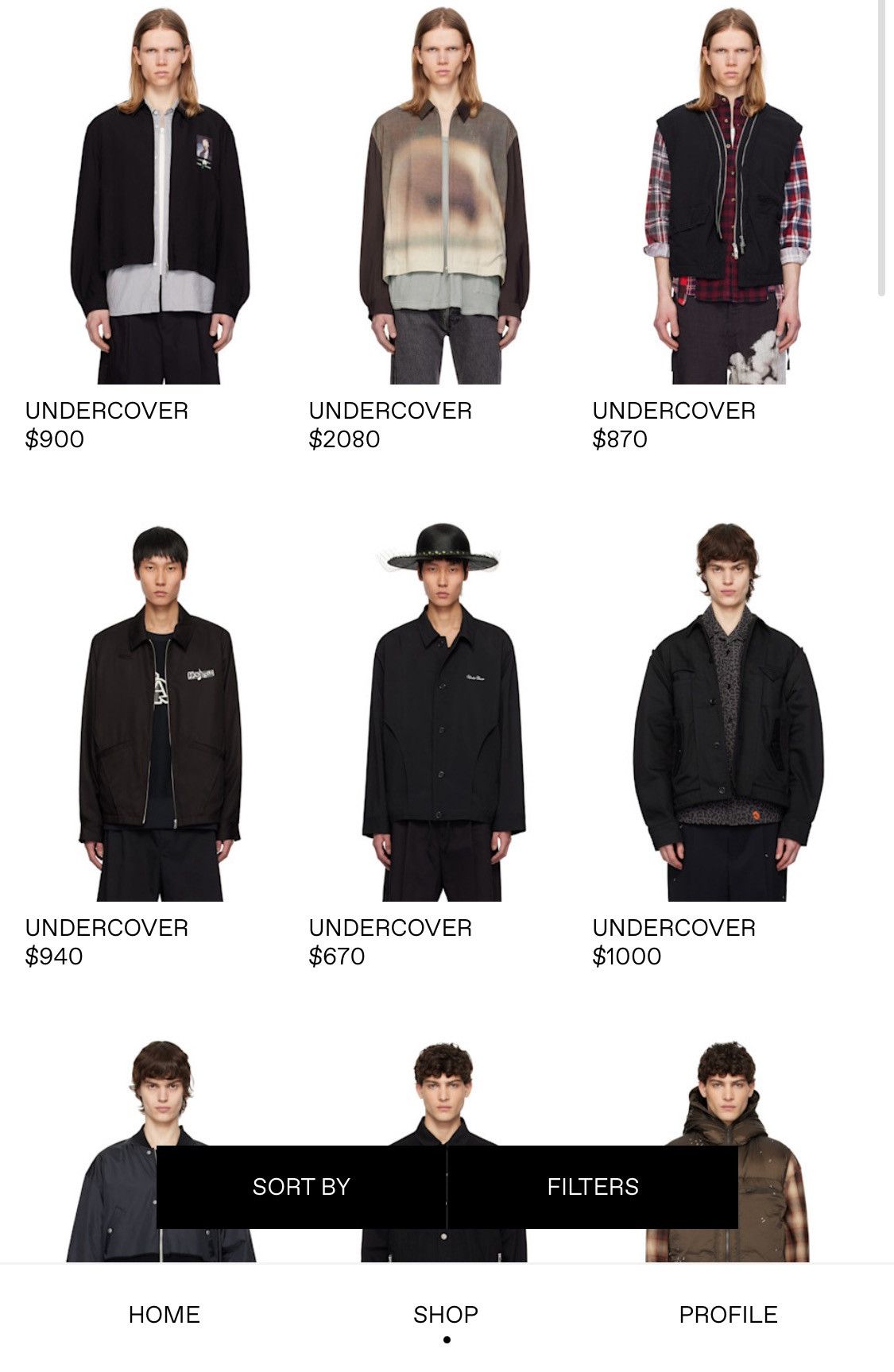 Undercover AW20 RUNWAY KIMONO SAMURAI CLOAK JACKET DENIM Size US L / EU 52-54 / 3 - 16 Thumbnail