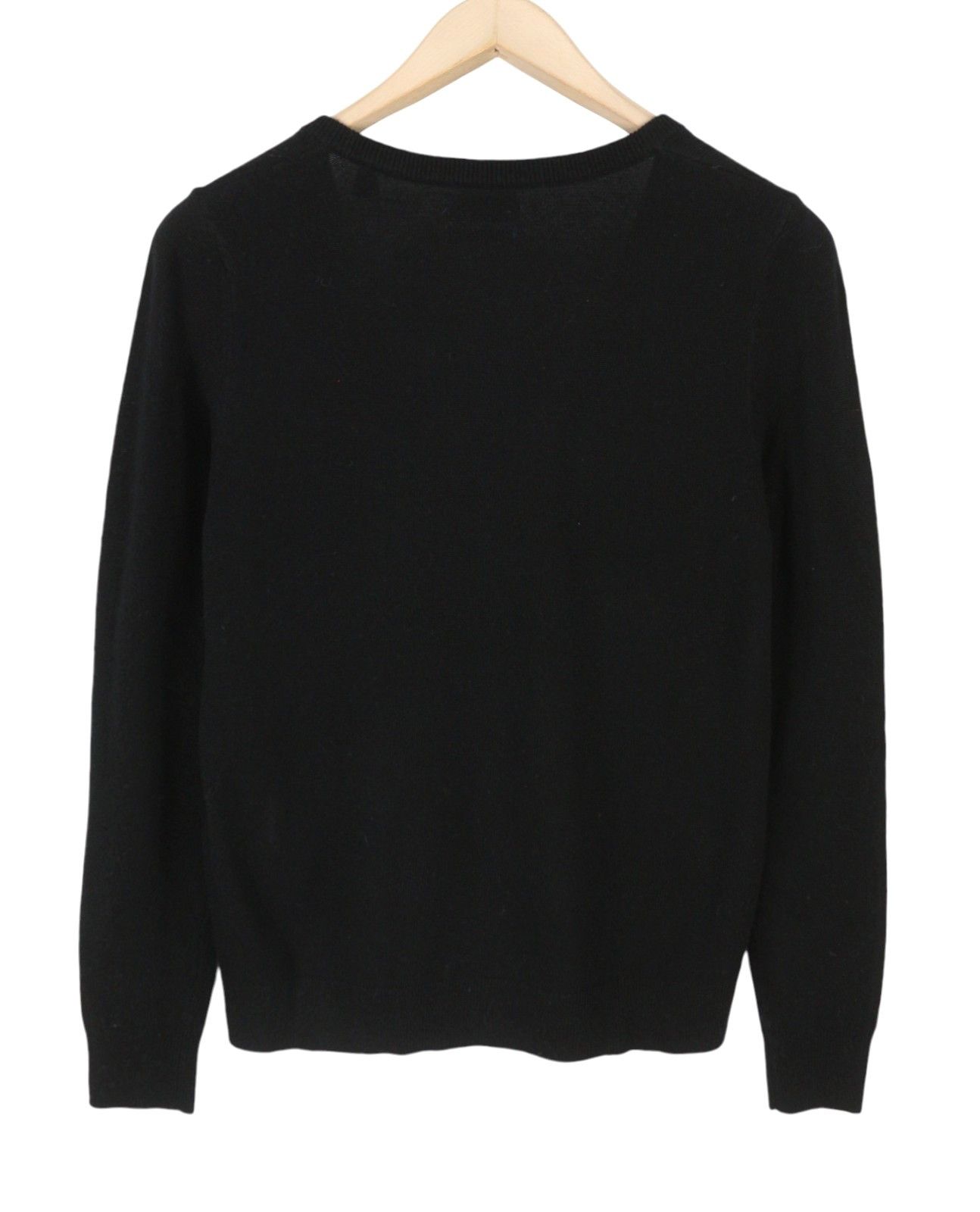 Gant EXTRAFINE LAMBSWOOL V-NECK M Black Knit 88104 Size M / US 6-8 / IT 42-44 - 4 Thumbnail