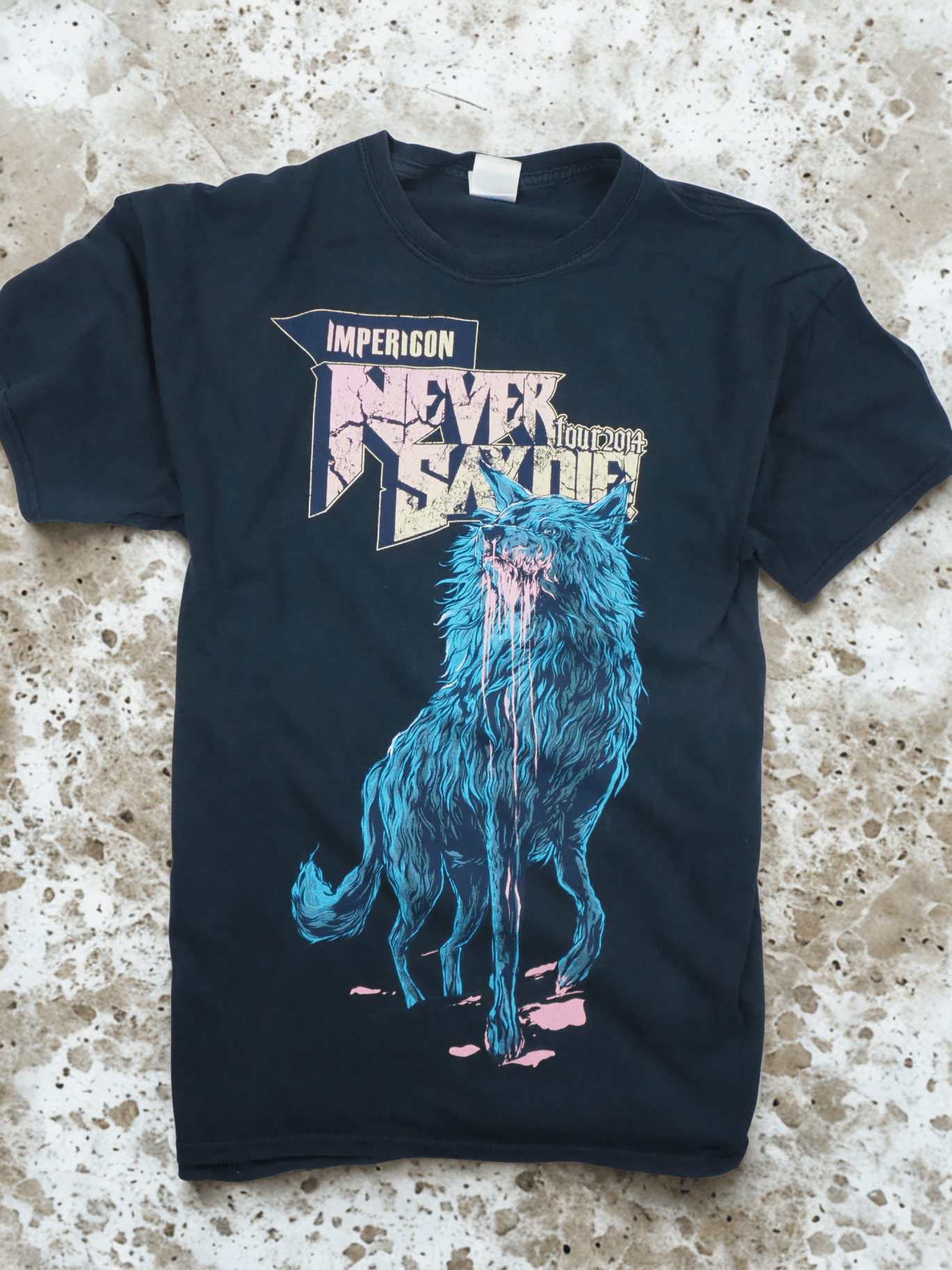 Band Tees Impericon Never Say Die Tour 2014 Tee Size US L / EU 52-54 / 3 - 1 Thumbnail