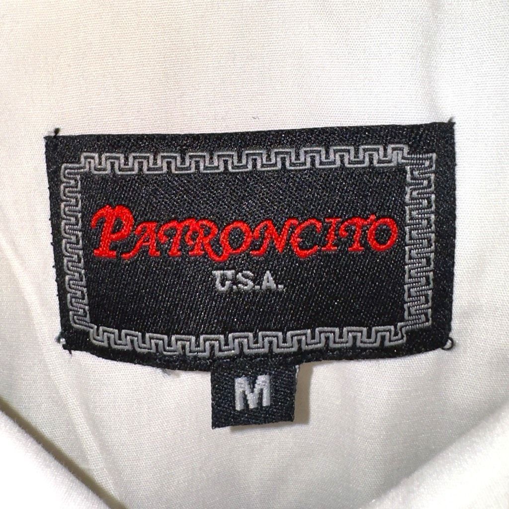 Vintage Patroncito USA Off-White Pearl Snap Cowboy Western Shirt Siz Size US M / EU 48-50 / 2 - 2 Thumbnail