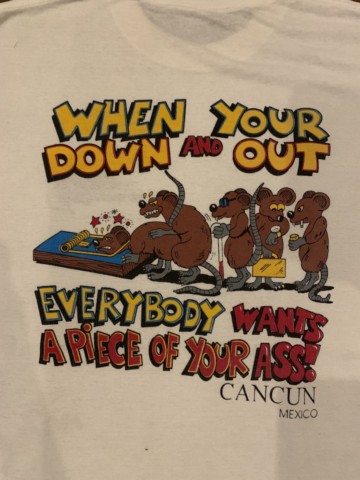 Vintage Vintage Art Cancun Mexico Size US XL / EU 56 / 4 - 2 Thumbnail