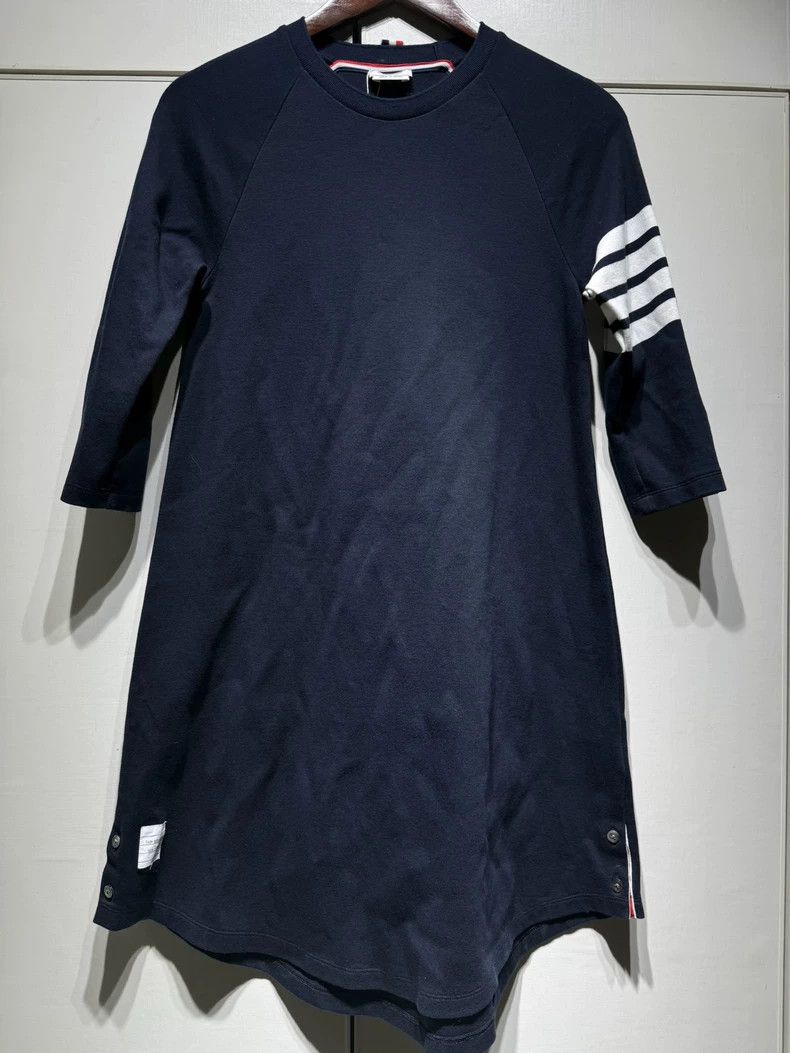 Thom Browne Thom Browne Classic blue Tibetan dress Size S / US 4 / IT 40 - 1 Thumbnail