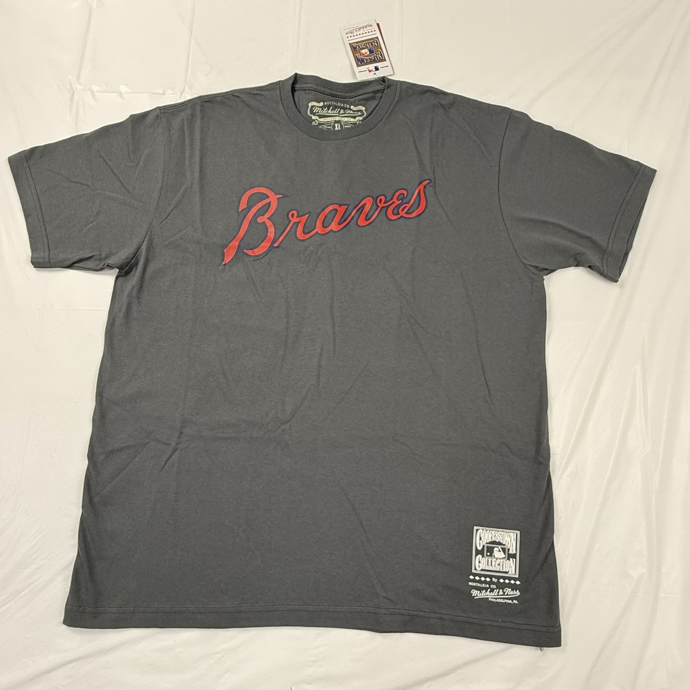 Mitchell & Ness Mitchell & Ness Atlanta Braves Tee Mens XL Size US XL / EU 56 / 4 - 1 Thumbnail