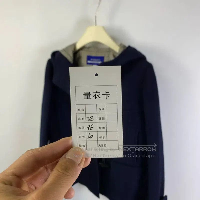 Burberry Burberry Women's Navy Wool Coat. Size XXS / US 00 / IT 34 - 5 Thumbnail