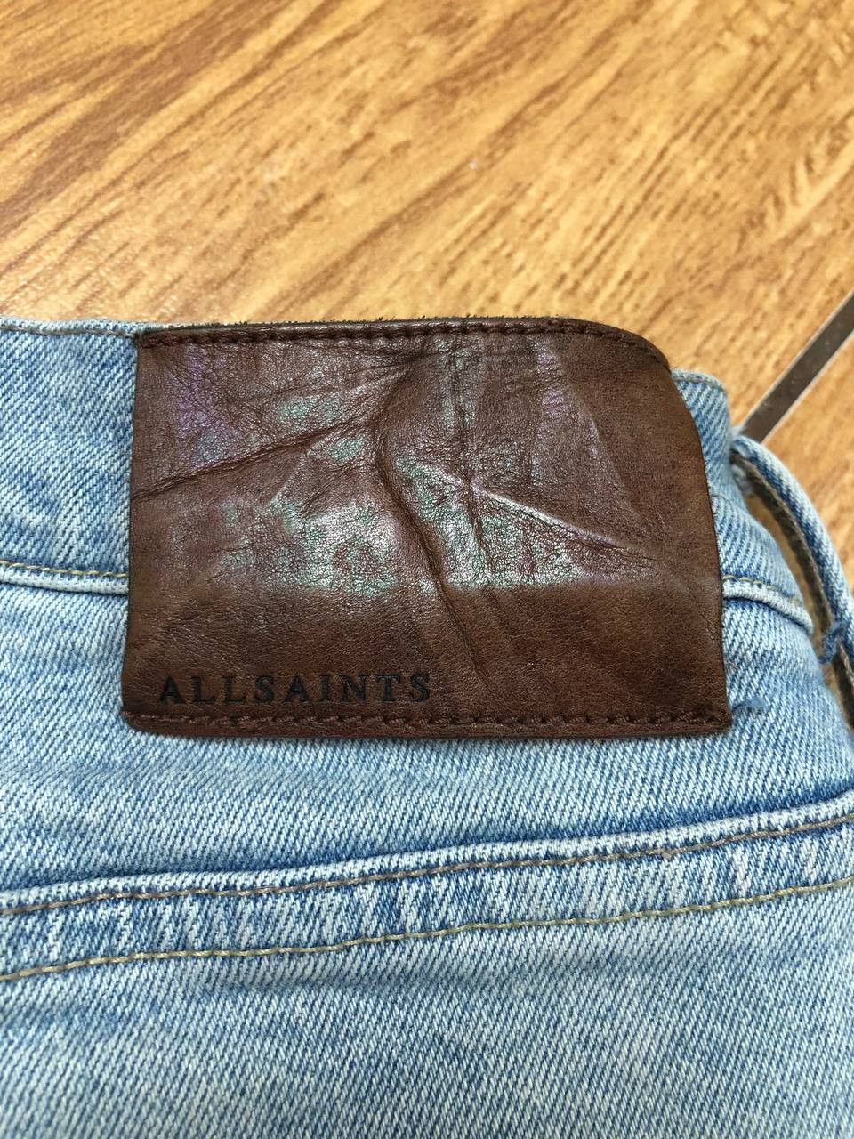 Allsaints Mens AllSaints Cigarette jeans skinny fit stretch denim Size US 34 / EU 50 - 2 Thumbnail