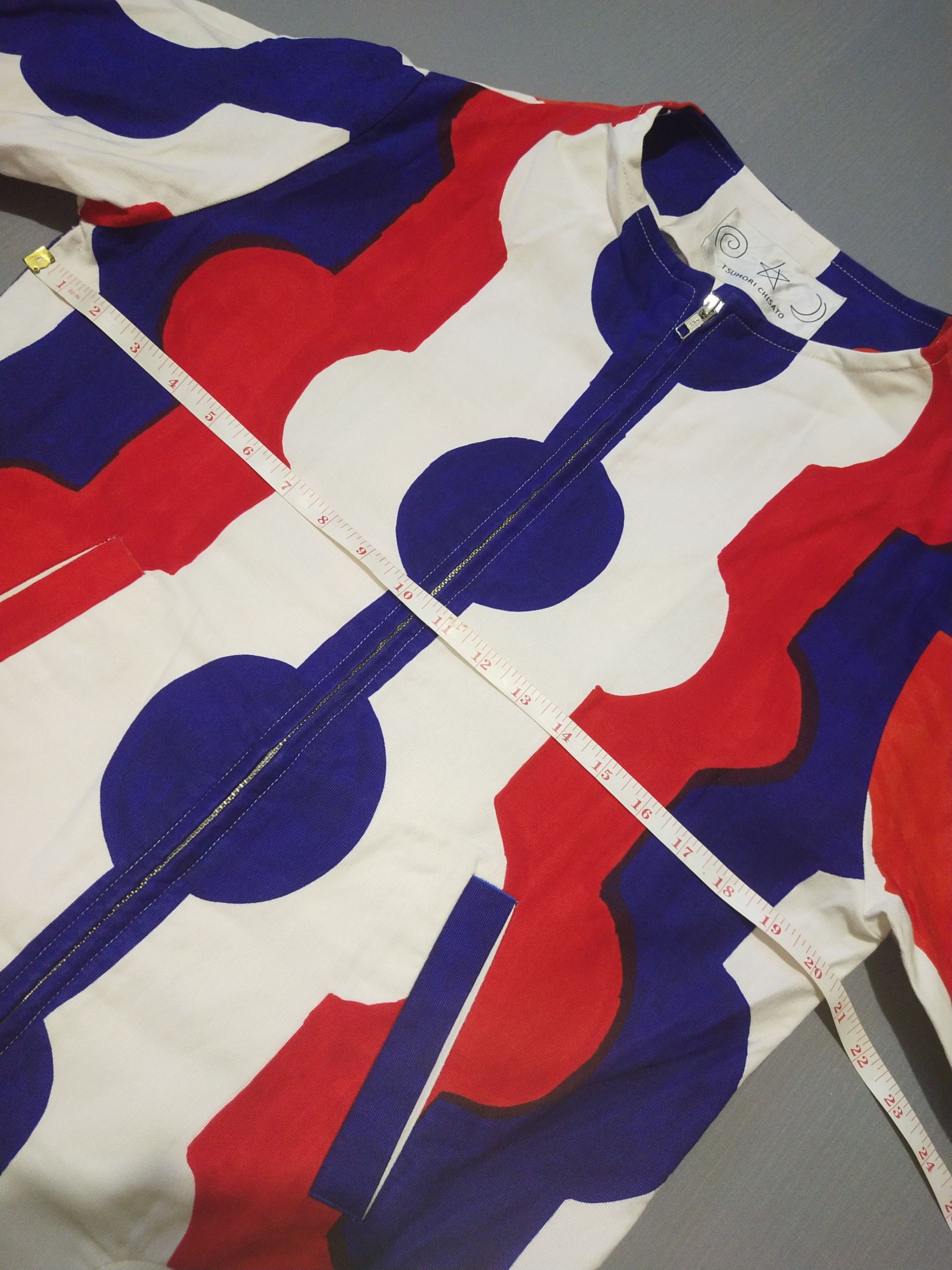 Tsumori Chisato TSUMORI CHISATO - TRICOLOR WAVY STRIPE BLOUSON Size M / US 6-8 / IT 42-44 - 9 Thumbnail