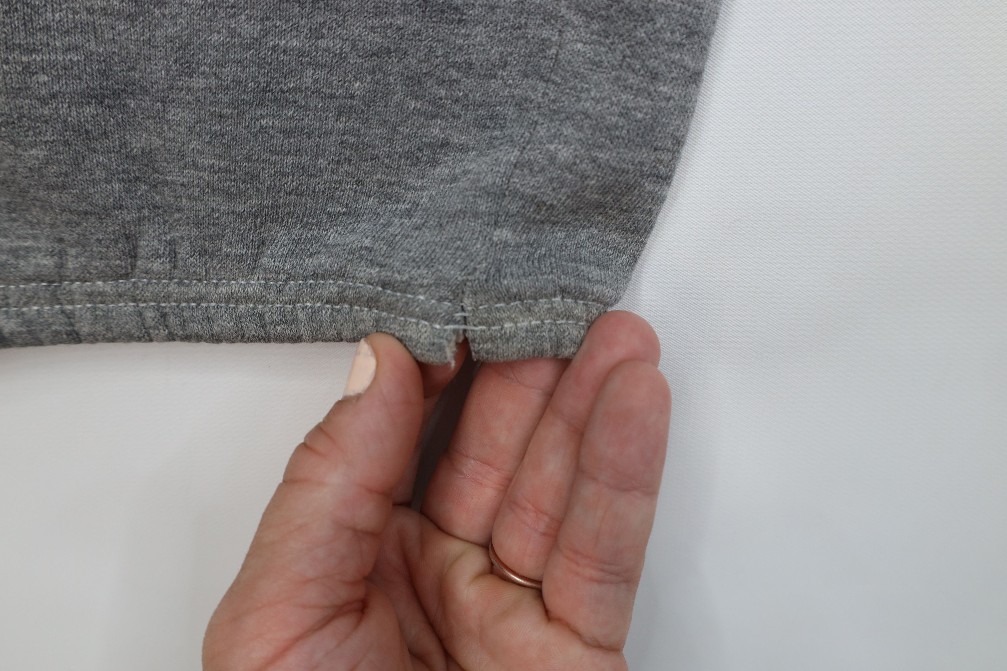 Vintage Vintage 70s Streetwear Triblend Sweatpants Heather Gray USA Size US 36 / EU 52 - 5 Thumbnail