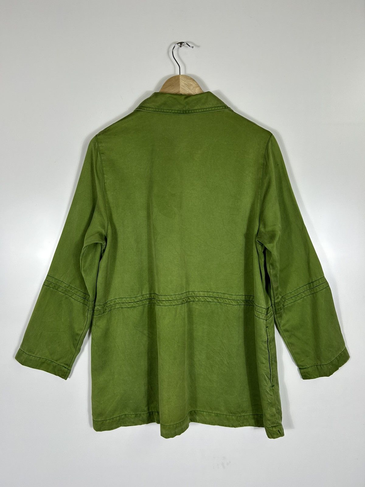 RENOWN ⚡️Vintage Designer MicMac Paris Button Shirt Jacket Size S / US 4 / IT 40 - 14 Thumbnail