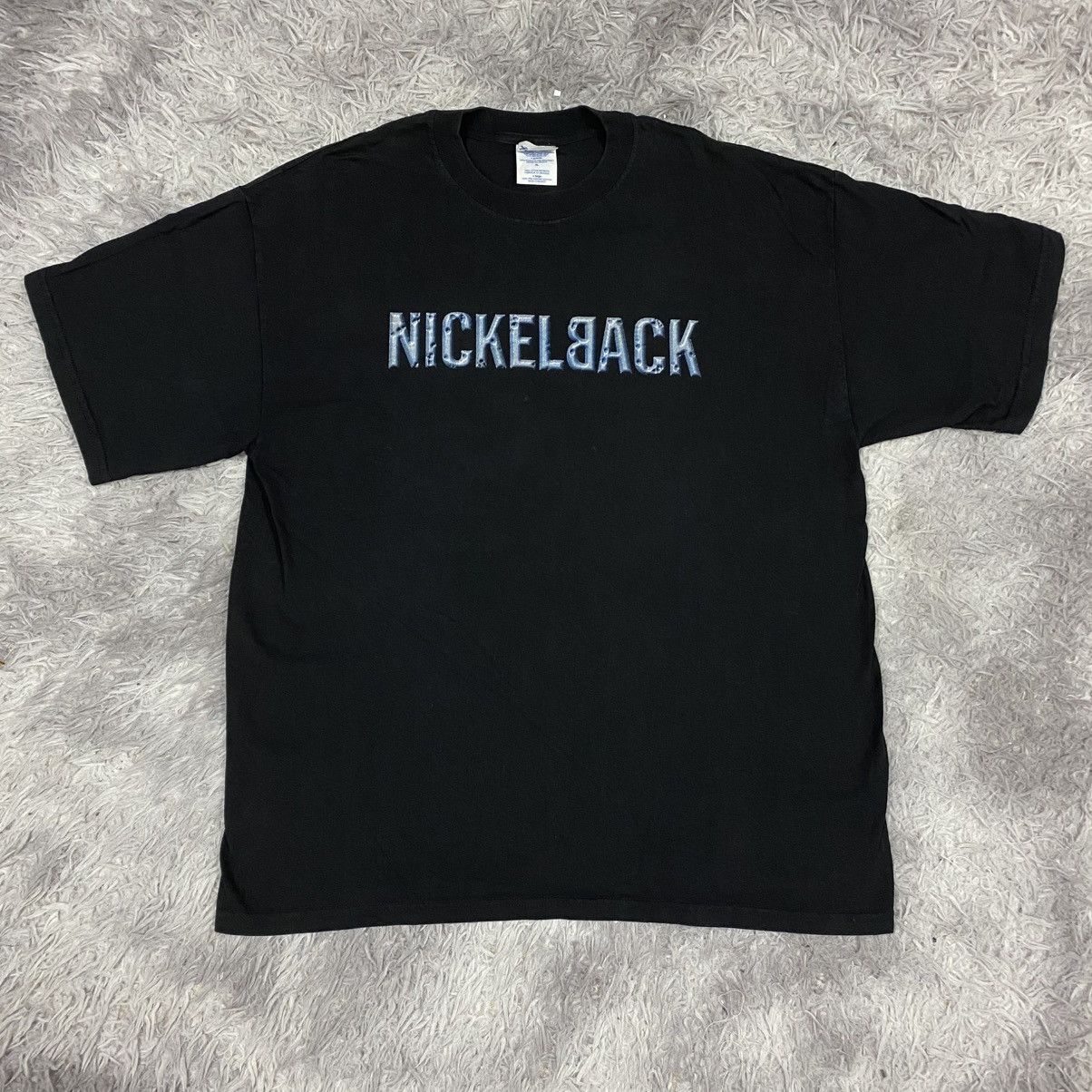Band Tees × Vintage Vintage Y2K rock band nickelback backhit line up Size US XL / EU 56 / 4 - 2 Thumbnail