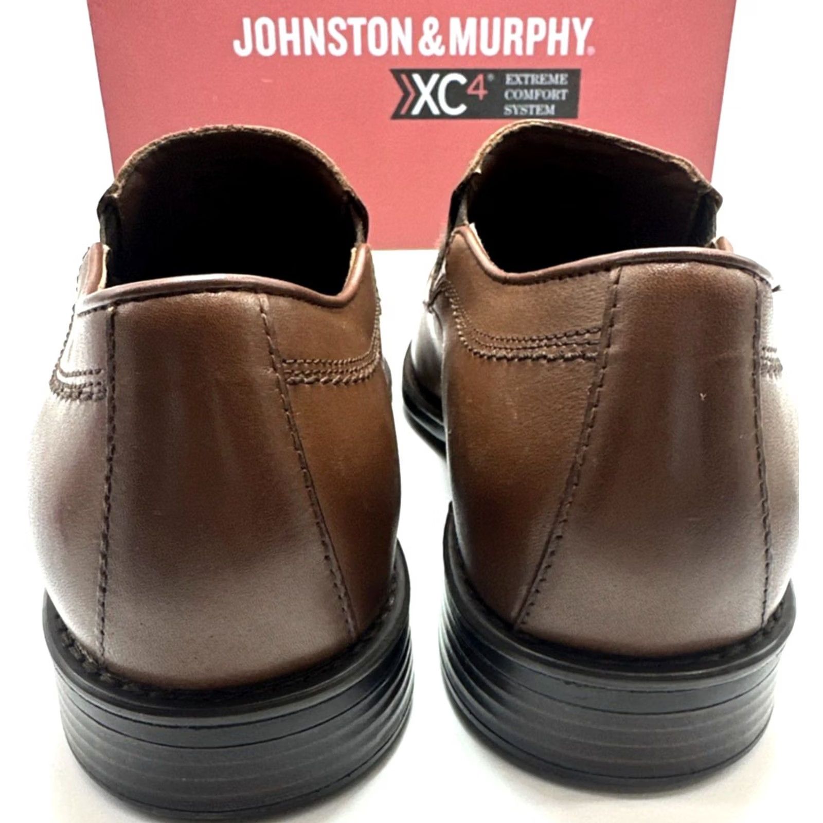 Johnston & Murphy Johnston & Murphy XC4 Maddox Penny Loafer Brown Leather Mens Size 8 M Size US 8 / EU 41 - 5 Thumbnail