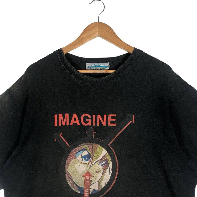 Japanese Brand × Vintage Vintage Imagine Jacquard Men T-shirt Size US L / EU 52-54 / 3 - 2 Thumbnail
