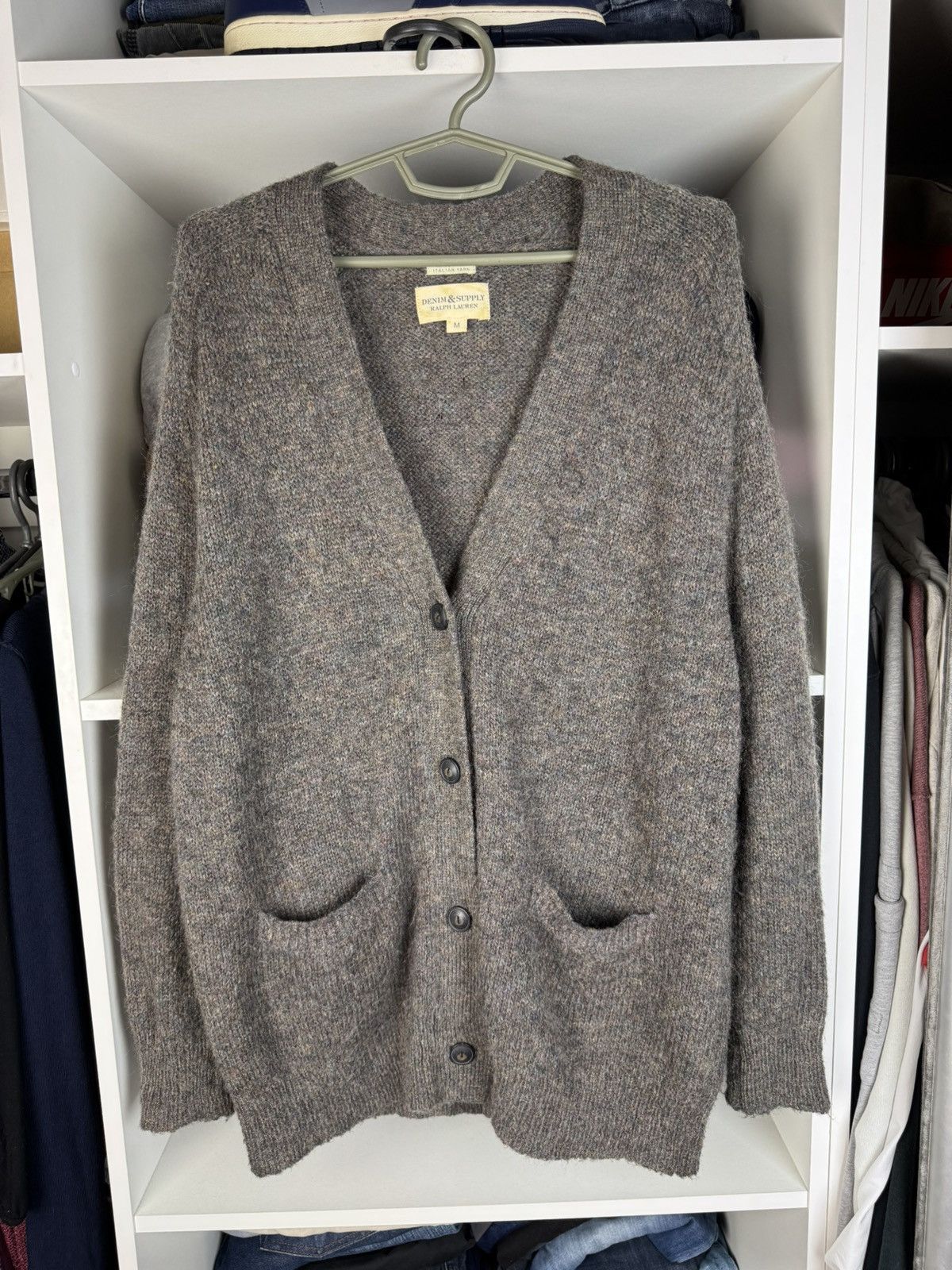 Denim & Supply Ralph Lauren Denim & Supply Ralph Lauren Mohair Cardigan Size US M / EU 48-50 / 2 - 1 Thumbnail