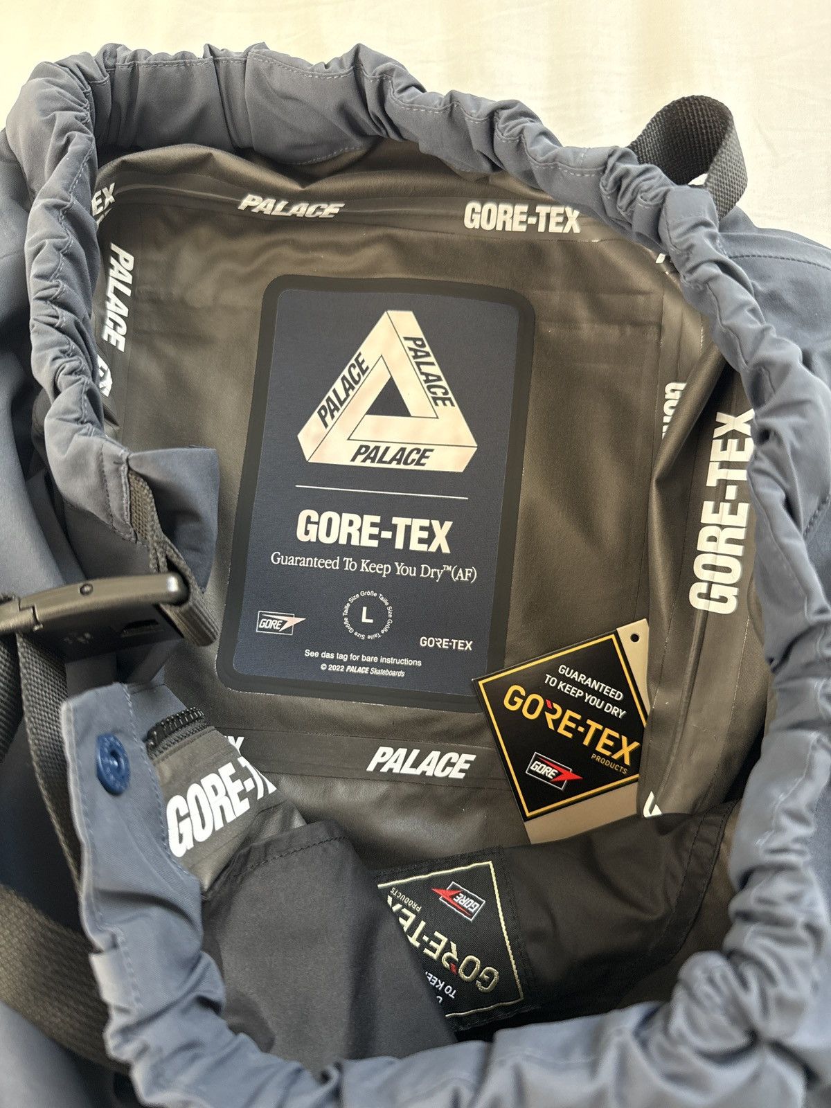 Palace Gore-Tex S-Tech Shorts Navy