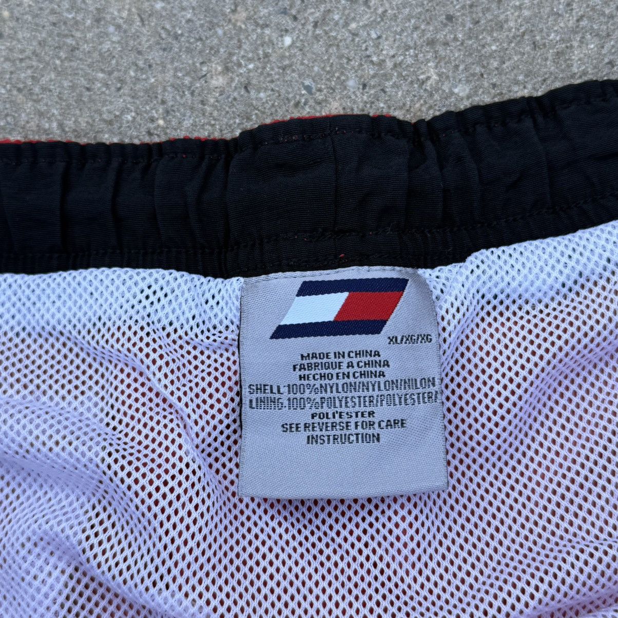 Tommy Hilfiger Rare Vintage Tommy Hilfiger Nylon Mesh Athletics Swim Shorts Size US 36 / EU 52 - 7 Thumbnail