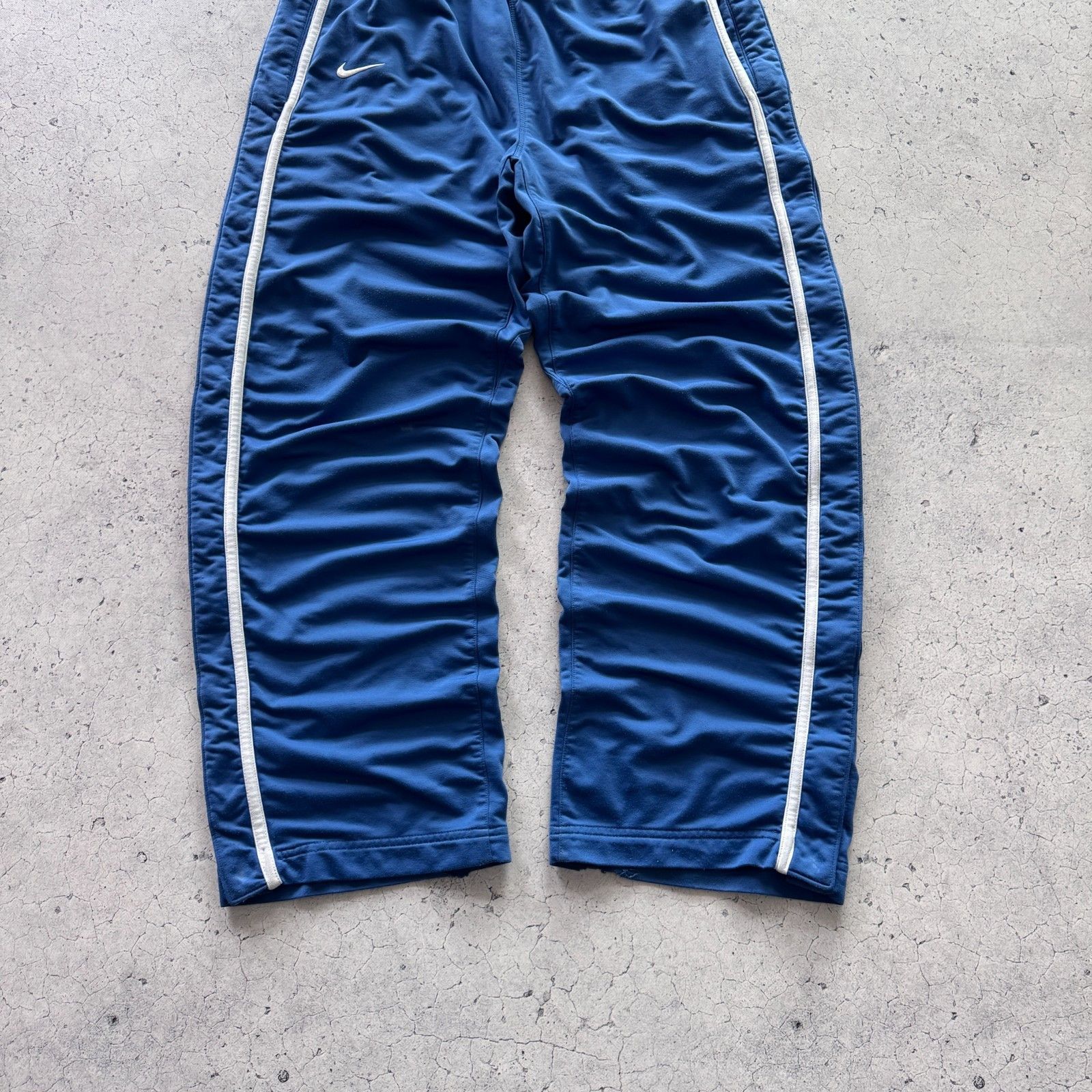 Nike Nike Vintage Track Pants Baggy Button Y2K Basketball Size US 36 / EU 52 - 2 Thumbnail