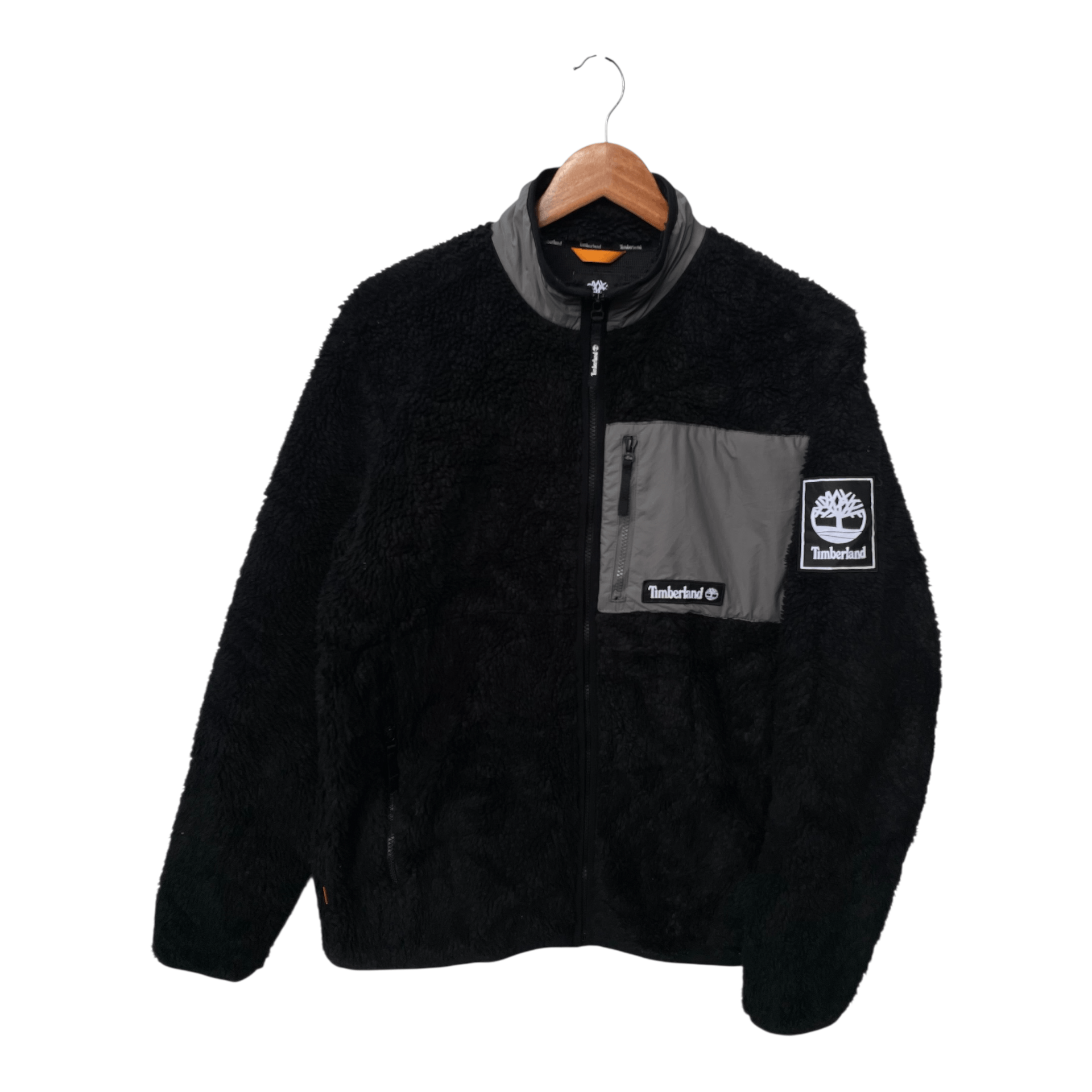 Timberland Timberland Sherpa Fleece Zipper Jacket Size US M / EU 48-50 / 2 - 2 Thumbnail