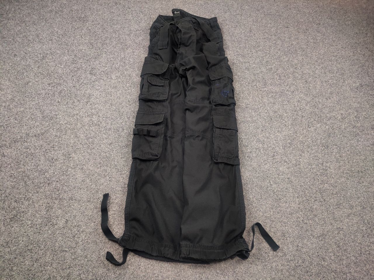 Japanese Brand Vintage Parachute Brandit Cargo Baggy Pants Military Japan Size US 34 / EU 50 - 2 Thumbnail