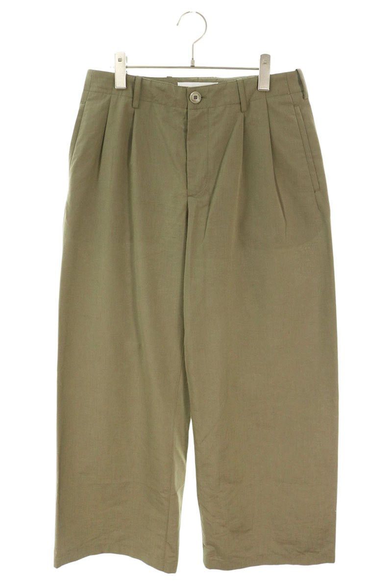 OUR LEGACY olive overdyed tweed パンツ Our Legacy Olive Overdyed Tweed Drape Trousers | Grailed