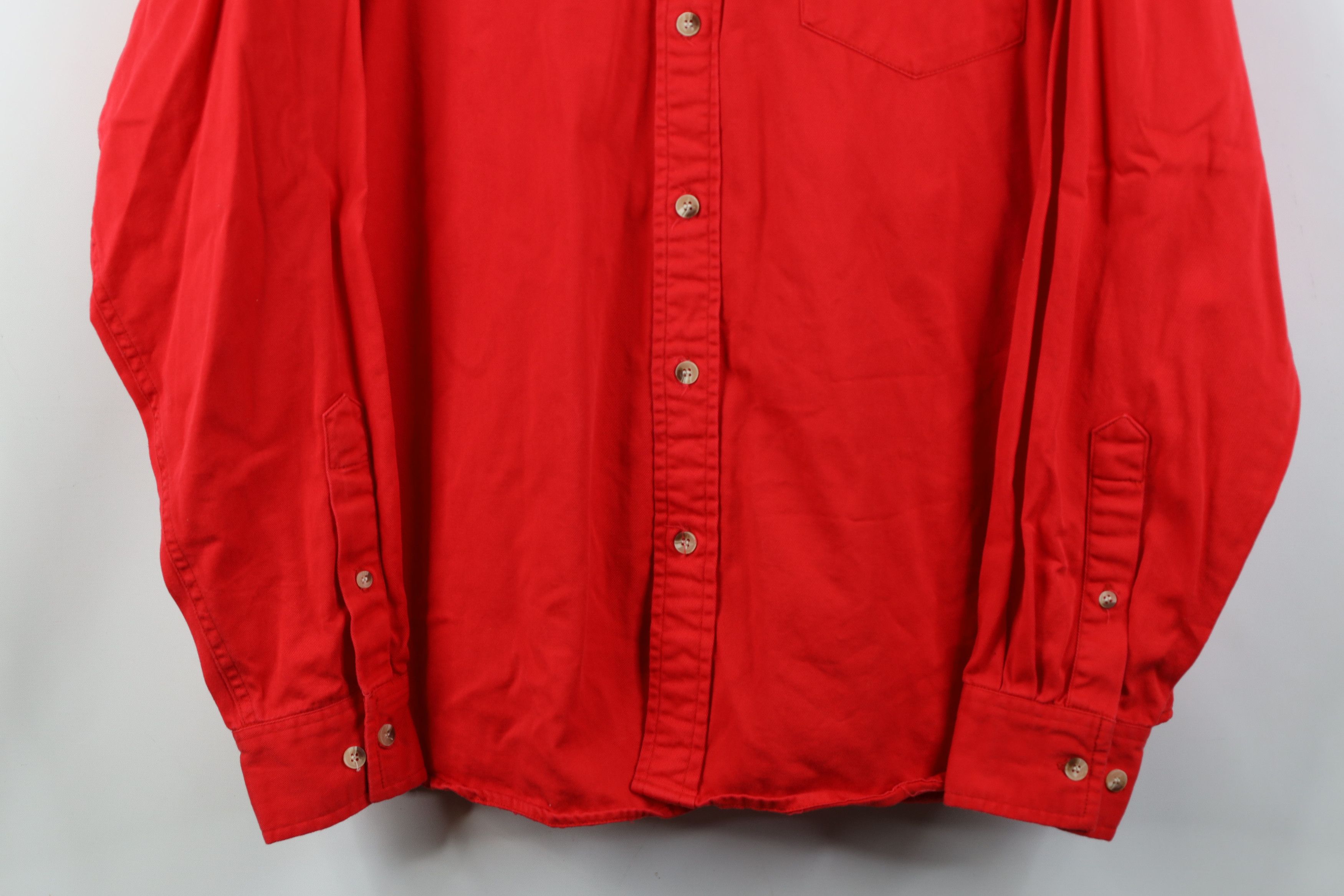 Vintage Vintage 90s Streetwear Collar Western Cowboy Button Shirt Size US L / EU 52-54 / 3 - 3 Thumbnail