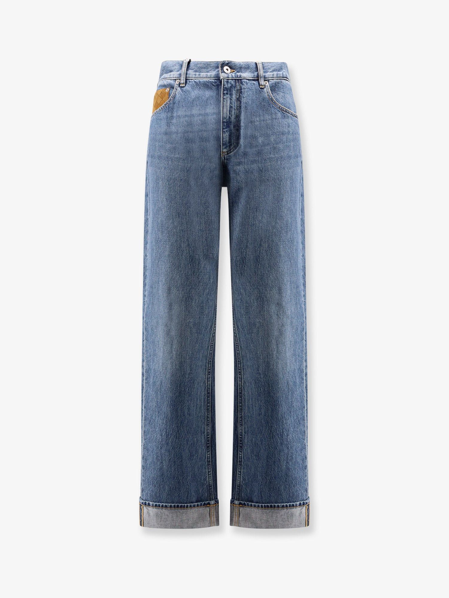 Bottega Veneta Wide leg jeans with turn up IT 48 - USA Tariffs Included Size US 32 / EU 48 - 1 Thumbnail