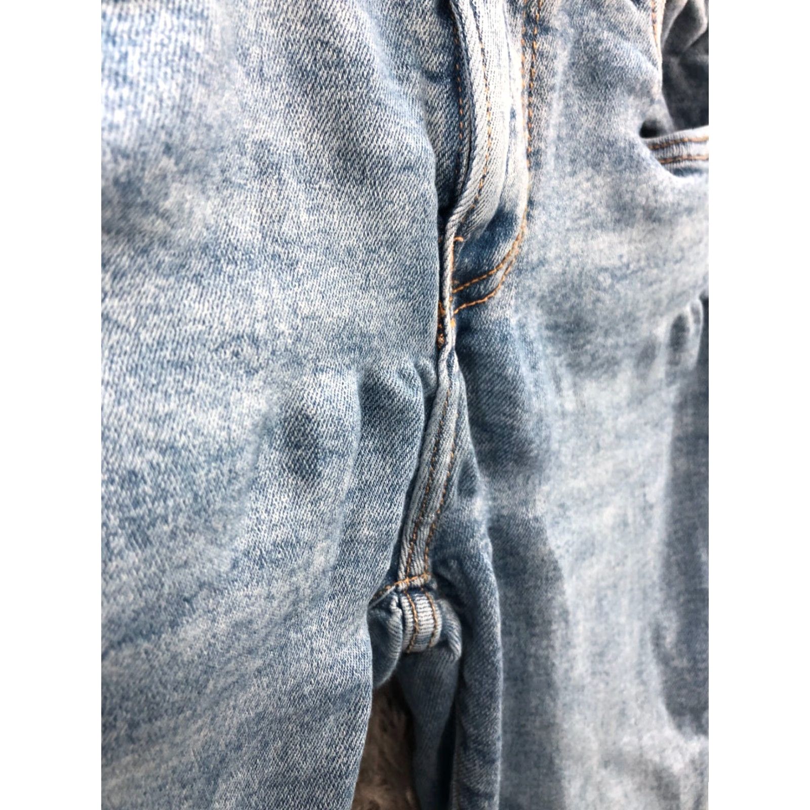 Zara Zara Skinny Jeans Size 4 Womens Medium Wash Blue Flaw Size 27" / US 4 / IT 40 - 6 Thumbnail