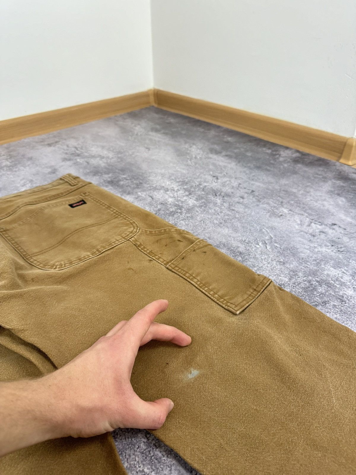 Dickies Vintage Dickies Cargo Carpenter USA Baggy Opium Work Pants Size US 36 / EU 52 - 6 Thumbnail