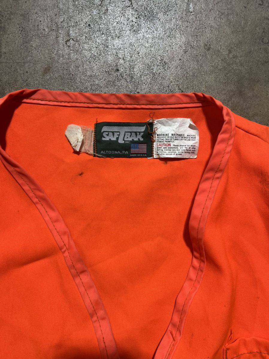 Vintage Vintage Duck Hunting Vest Blaze Orange XL Size US XL / EU 56 / 4 - 3 Thumbnail