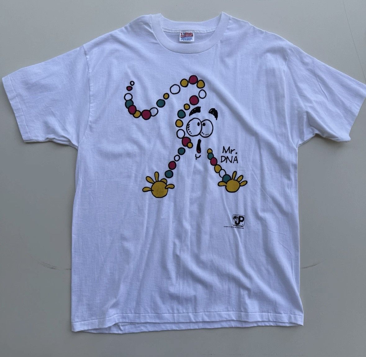 Vintage Vintage 1994 Jurassic park MR DNA RARE GRAIL SHIRT Size US XL / EU 56 / 4 - 1 Thumbnail