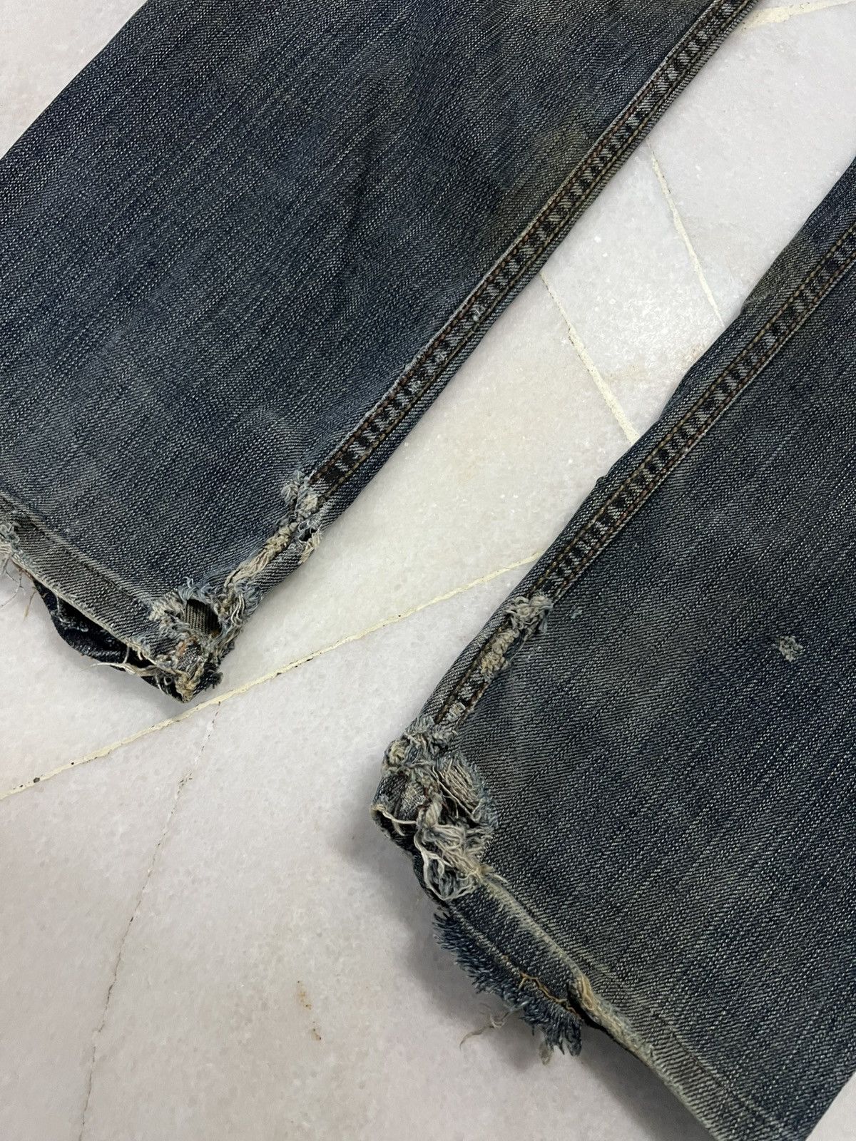 Japanese Brand × Schlussel SCHLUSSEL MULTIPOCKET RIPPED JEAN Size US 30 / EU 46 - 12 Thumbnail